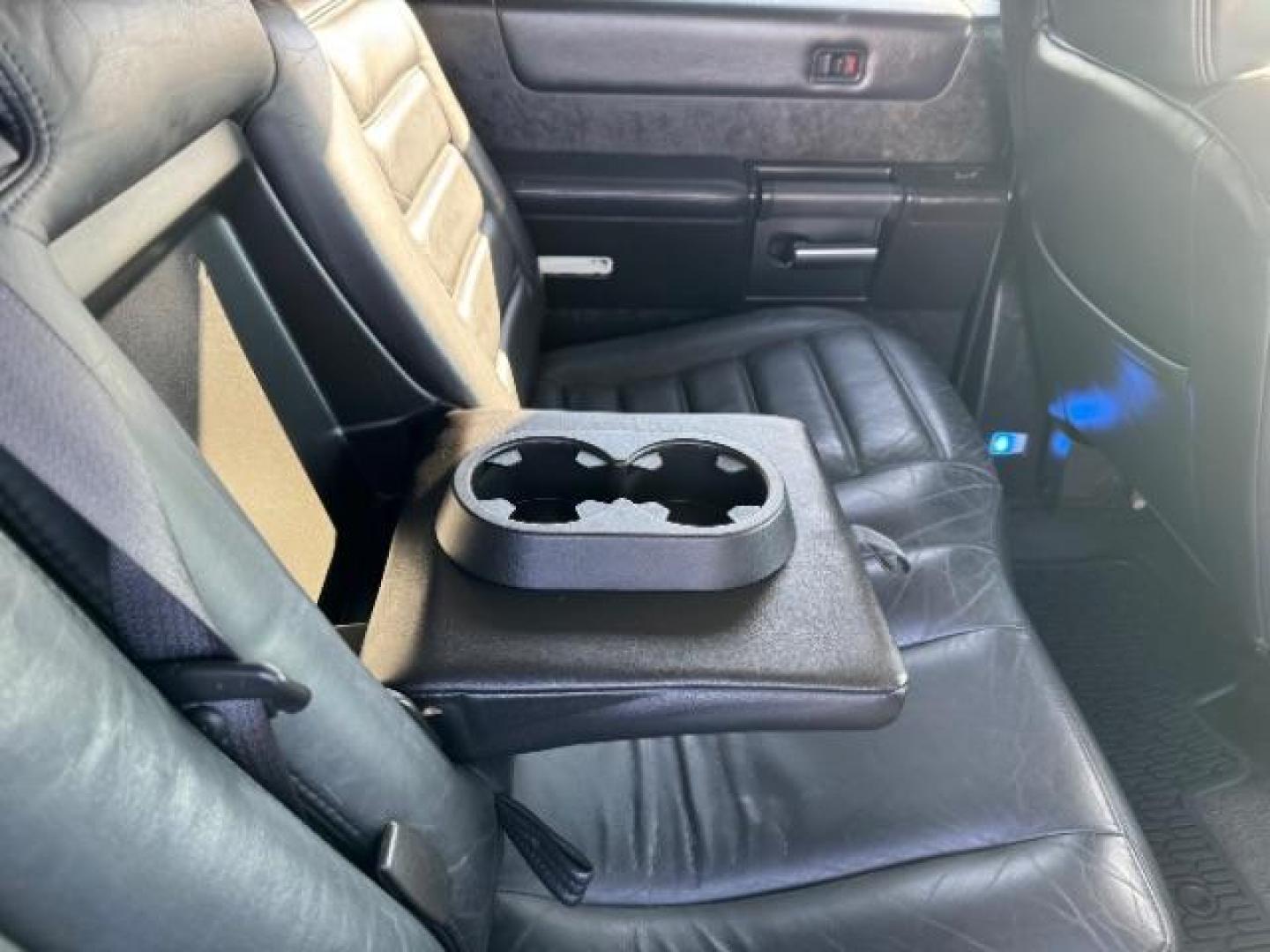 2005 Black /Ebony Leather Interior Hummer H2 SUV (5GRGN23U25H) with an 6.0L V8 OHV 16V engine, 4-Speed Automatic transmission, located at 1865 East Red Hills Pkwy, St. George, 84770, (435) 628-0023, 37.120850, -113.543640 - Photo#35