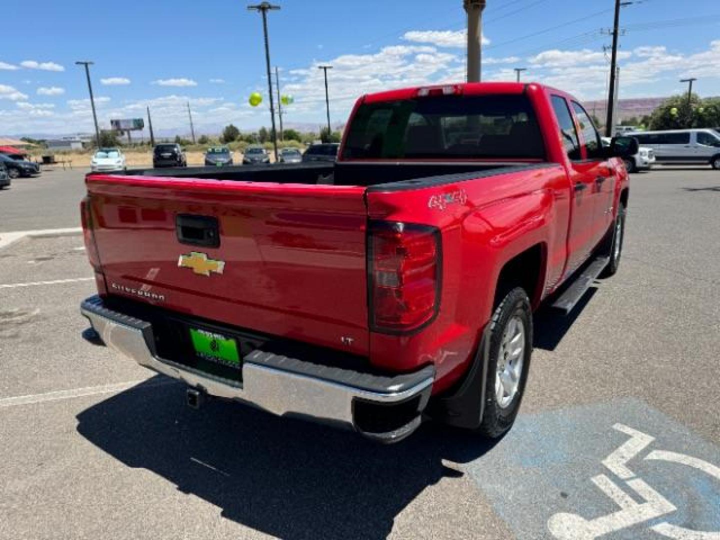 2014 Victory Red /Jet Black Chevrolet Silverado 1500 1LT Double Cab 4WD (1GCVKREC8EZ) with an 5.3L V8 OHV 16V engine, 6-Speed Automatic transmission, located at 1865 East Red Hills Pkwy, St. George, 84770, (435) 628-0023, 37.120850, -113.543640 - Photo#9