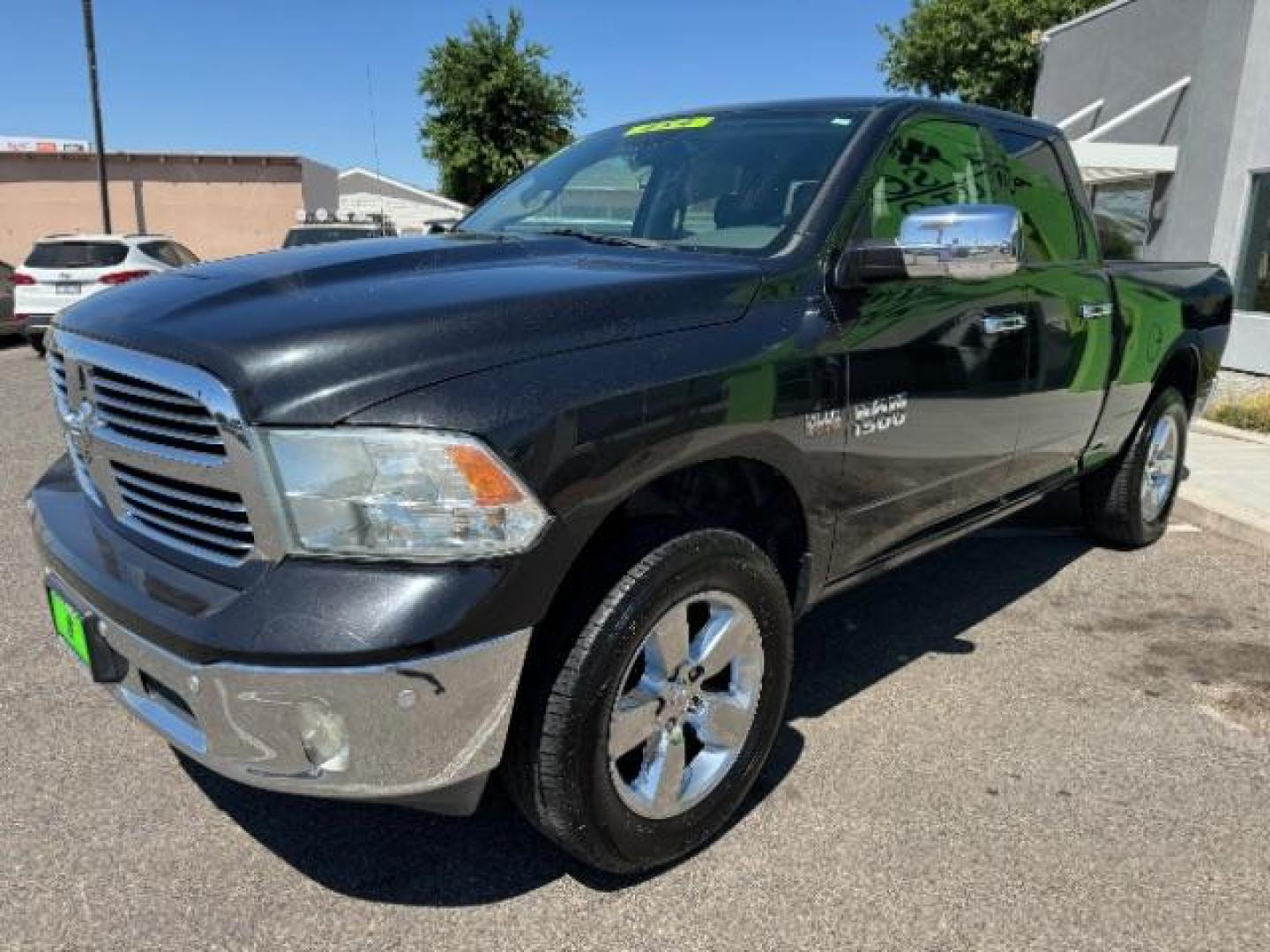 2016 Black Clear Coat RAM 1500 SLT Quad Cab 4WD (1C6RR7GT9GS) with an 5.7L V8 OHV 16V engine, 8-Speed Automatic transmission, located at 1865 East Red Hills Pkwy, St. George, 84770, (435) 628-0023, 37.120850, -113.543640 - Photo#2