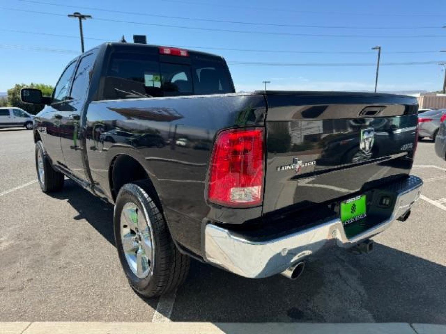 2016 Black Clear Coat RAM 1500 SLT Quad Cab 4WD (1C6RR7GT9GS) with an 5.7L V8 OHV 16V engine, 8-Speed Automatic transmission, located at 1865 East Red Hills Pkwy, St. George, 84770, (435) 628-0023, 37.120850, -113.543640 - Photo#4