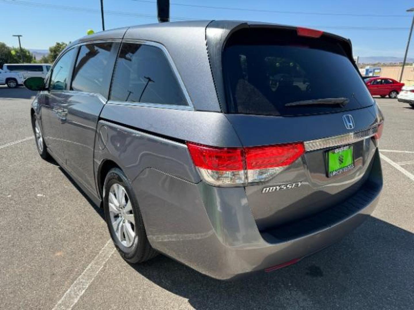 2016 Modern Steel Metallic /Gray, leather Honda Odyssey EX-L (5FNRL5H6XGB) with an 3.5L V6 SOHC 24V engine, 6-Speed Automatic transmission, located at 1865 East Red Hills Pkwy, St. George, 84770, (435) 628-0023, 37.120850, -113.543640 - Photo#4