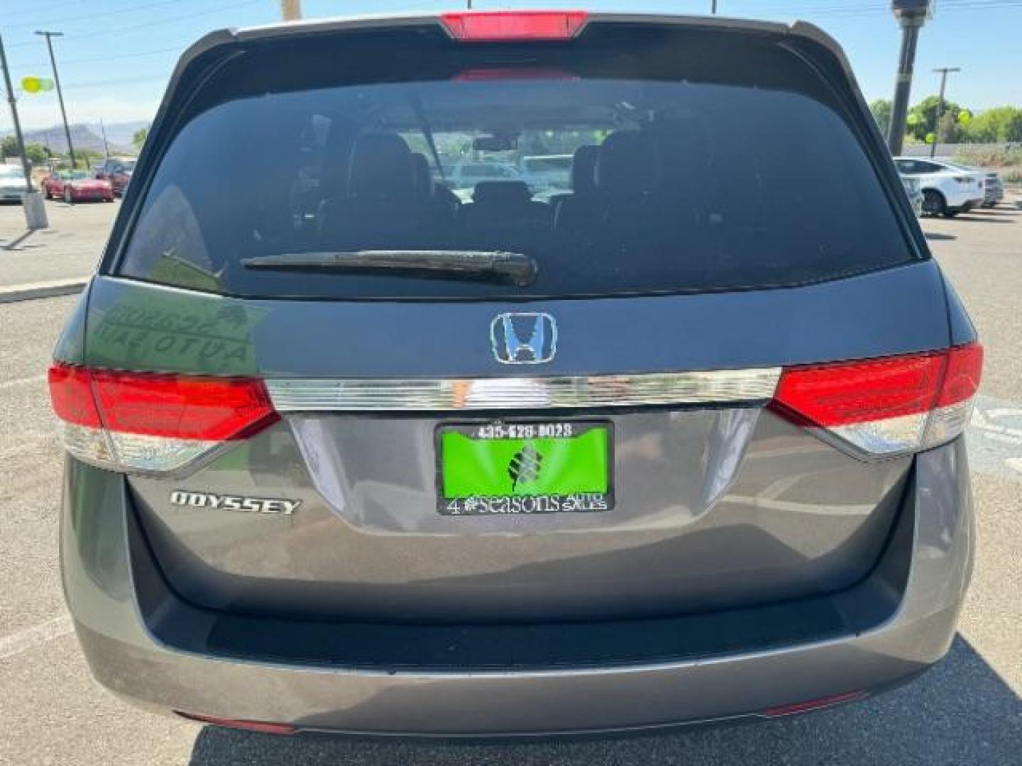 2016 Modern Steel Metallic /Gray, leather Honda Odyssey EX-L (5FNRL5H6XGB) with an 3.5L V6 SOHC 24V engine, 6-Speed Automatic transmission, located at 1865 East Red Hills Pkwy, St. George, 84770, (435) 628-0023, 37.120850, -113.543640 - Photo#5