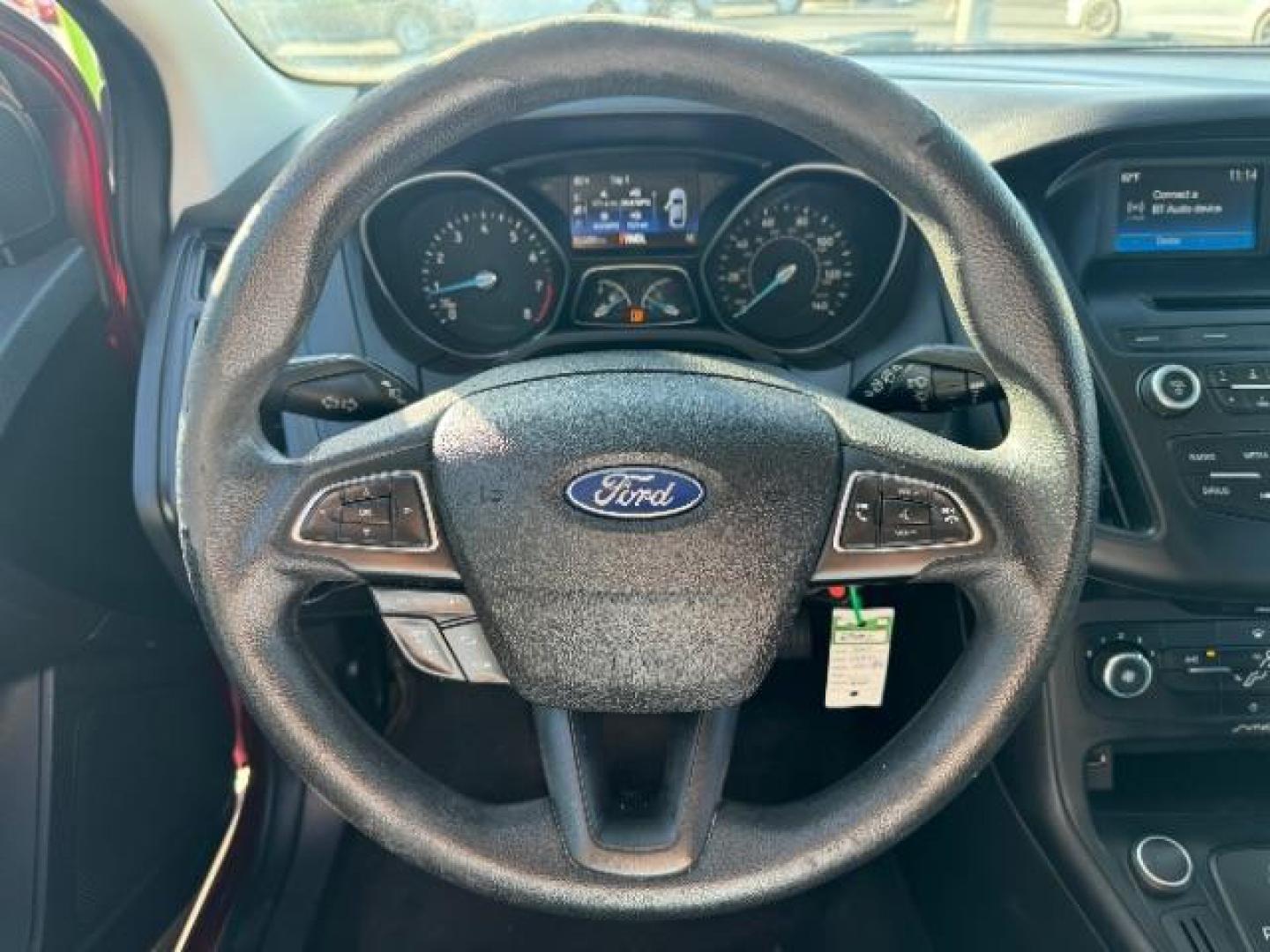 2015 Race Red /Charcoal Black Insert w/Warm Steel Surround, cloth Ford Focus SE Hatch (1FADP3K21FL) with an 2.0L L4 DOHC 16V engine, 5-Speed Manual transmission, located at 940 North Main Street, Cedar City, UT, 84720, (435) 628-0023, 37.692936, -113.061897 - Photo#14