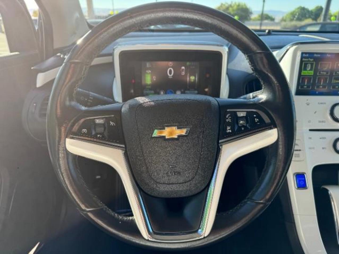 2012 Blue Topaz Metallic /Jet Black and Ceramic White Leather Interior Chevrolet Volt Premium (1G1RB6E44CU) with an 1.4L L4 DOHC 16V PLUG-IN HYBRID engine, Continuously Variable Transmission transmission, located at 940 North Main Street, Cedar City, UT, 84720, (435) 628-0023, 37.692936, -113.061897 - ***This vehicle qualifies for the EV/Hybrid tax rebate of up to $4,000*** We are setup with the IRS to recieve direct payments within 72 hours. We file the rebate online with IRS and can credit it to your down payment, reduce the sales price OR give you cashback!! These cars will not last and can o - Photo#16