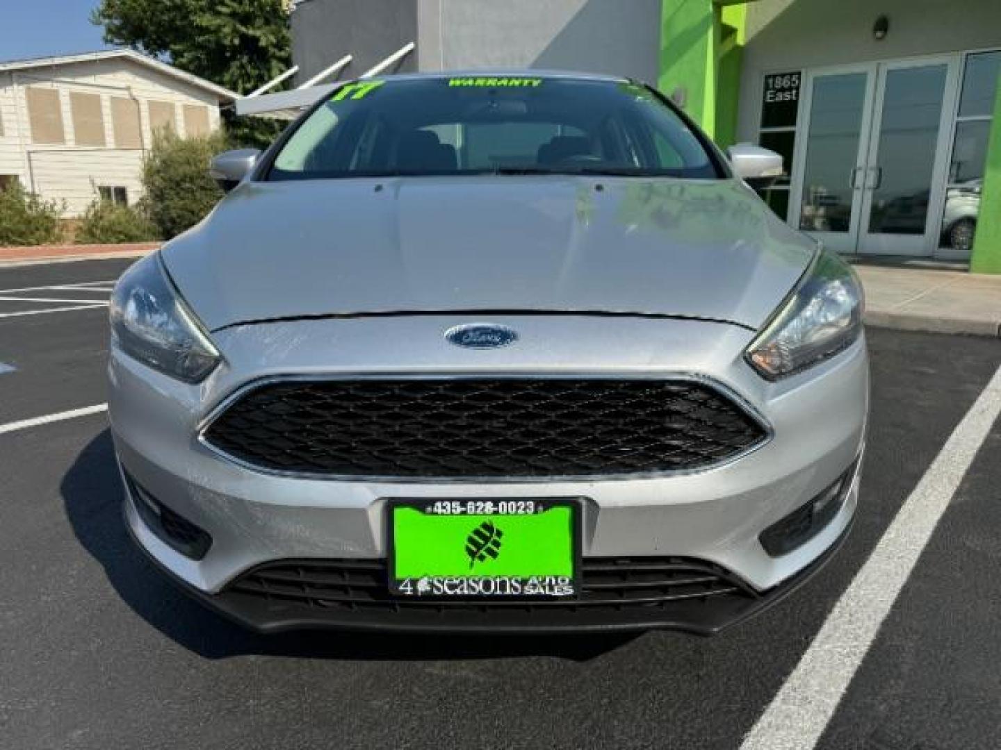 2017 Ingot Silver Metallic /Charcoal Black Insert w/Warm Steel Surround, cloth Ford Focus SEL Sedan (1FADP3H27HL) with an 2.0L L4 DOHC 16V engine, located at 940 North Main Street, Cedar City, UT, 84720, (435) 628-0023, 37.692936, -113.061897 - Photo#1