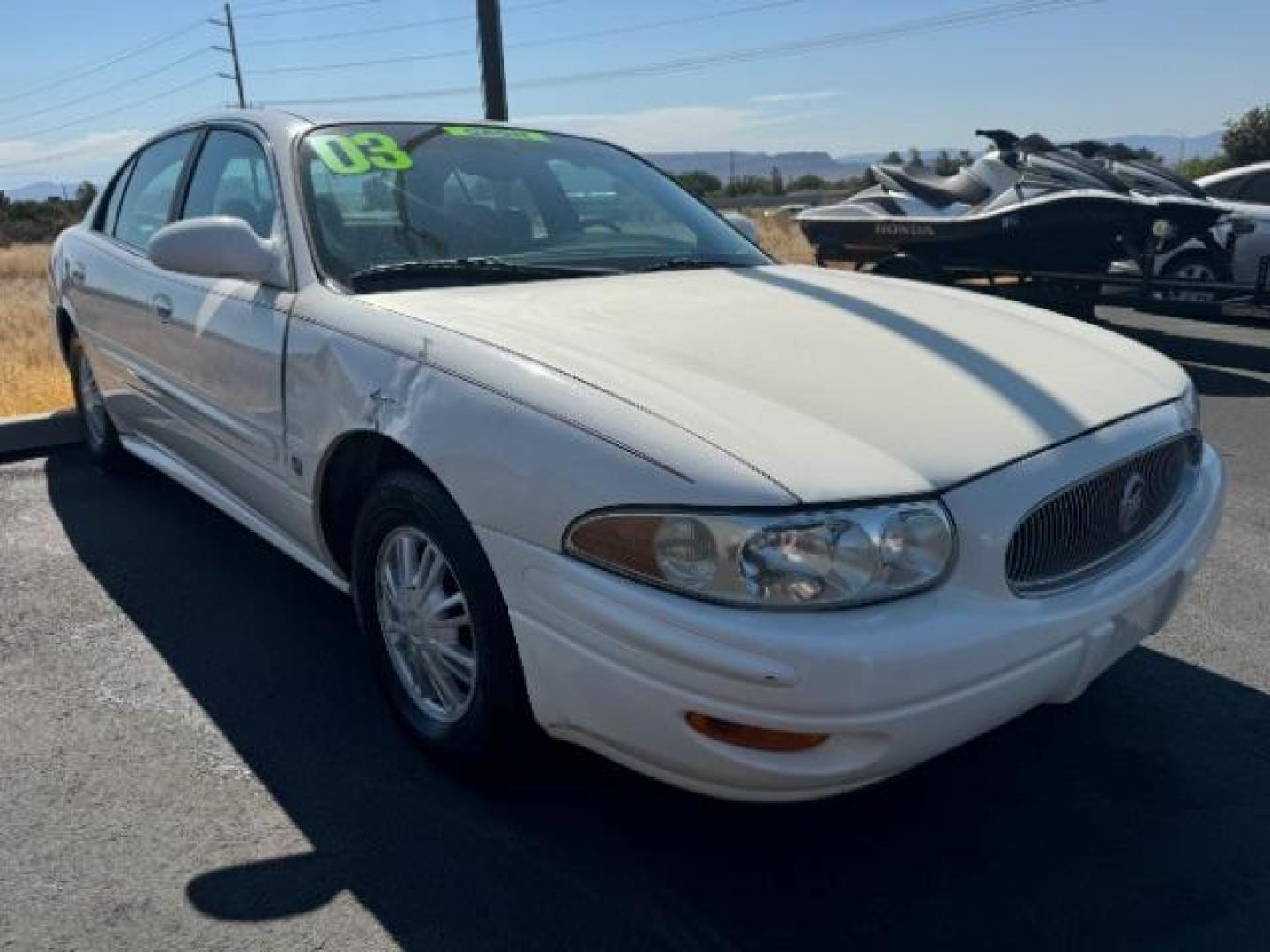 2003 White Buick LeSabre SEDAN 4-DR (1G4HP52K63U) with an 3.8L V6 OHV 12V engine, 4-Speed Automatic transmission, located at 1865 East Red Hills Pkwy, St. George, 84770, (435) 628-0023, 37.120850, -113.543640 - Photo#0