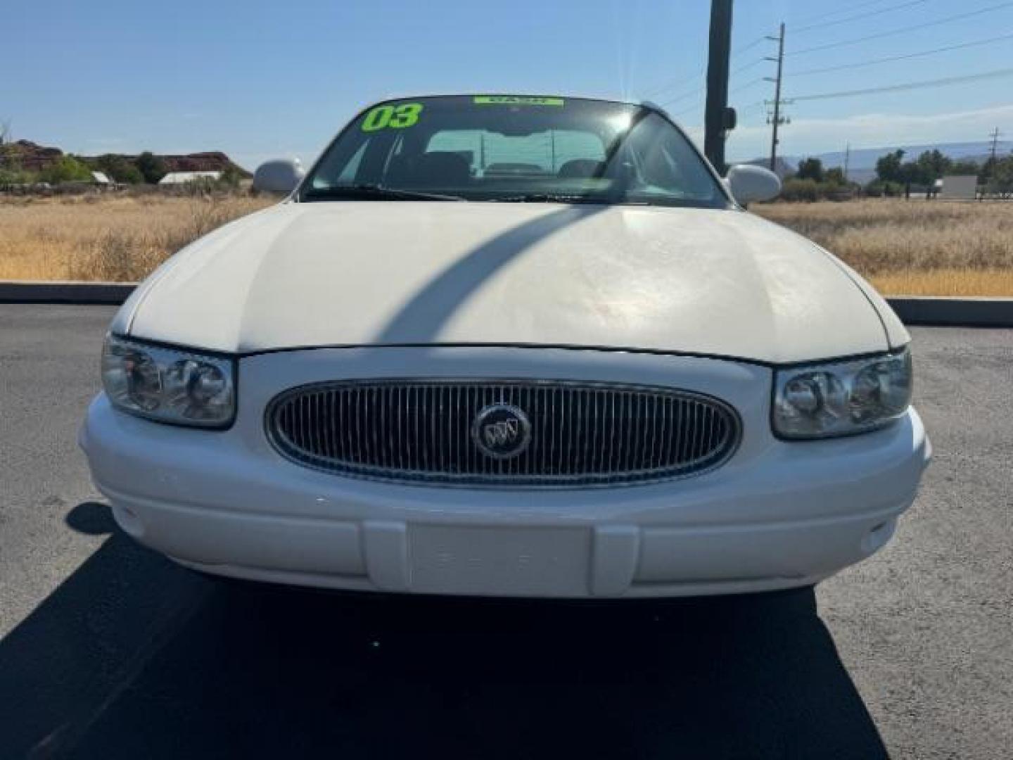 2003 White Buick LeSabre SEDAN 4-DR (1G4HP52K63U) with an 3.8L V6 OHV 12V engine, 4-Speed Automatic transmission, located at 1865 East Red Hills Pkwy, St. George, 84770, (435) 628-0023, 37.120850, -113.543640 - Photo#1