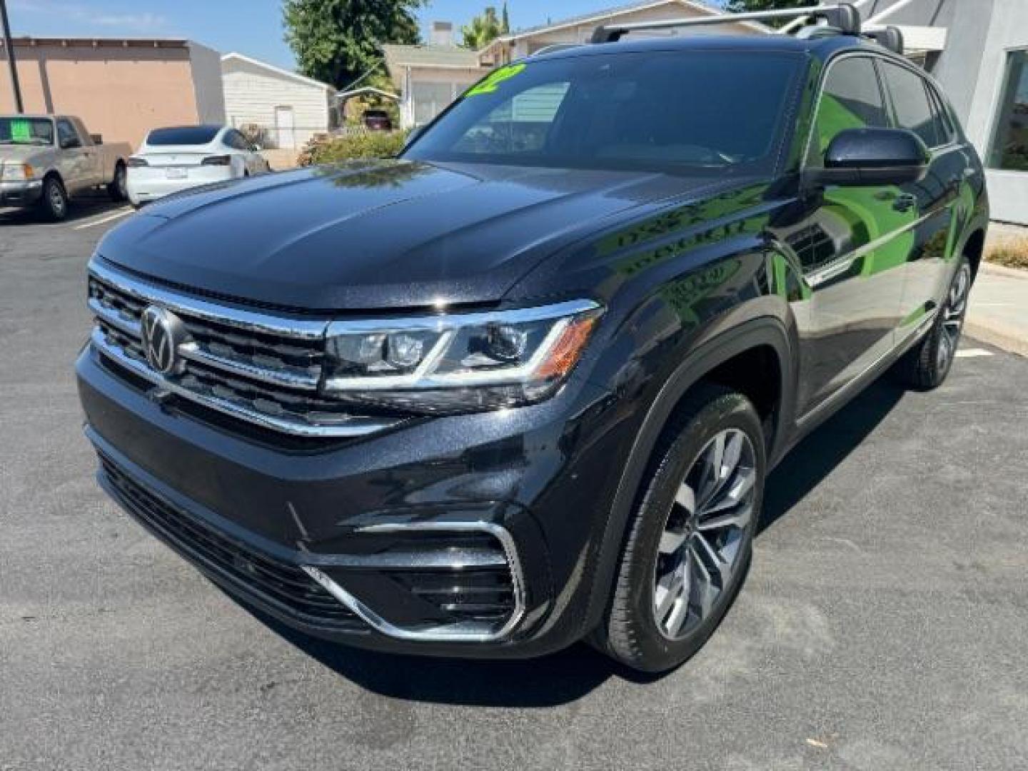 2022 Deep Black Pearl /Cinnamon Brown and Titan Black Volkswagen Atlas Cross Sport V6 SEL Premium R-Line 4MOTION (1V2FE2CA9NC) with an 3.6L V6 DOHC 24V engine, 8-Speed Automatic transmission, located at 1865 East Red Hills Pkwy, St. George, 84770, (435) 628-0023, 37.120850, -113.543640 - We specialize in helping ALL people get the best financing available. No matter your credit score, good, bad or none we can get you an amazing rate. Had a bankruptcy, divorce, or repossessions? We give you the green light to get your credit back on the road. Low down and affordable payments that fit - Photo#2