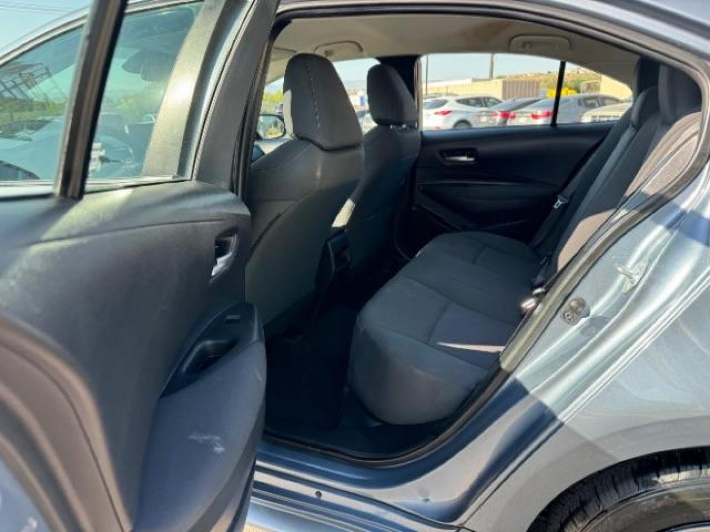 2021 Blue /Black Toyota Corolla LE (5YFEPMAEXMP) with an 1.8L L4 DOHC 16V engine, Continuously Variable Transmission transmission, located at 940 North Main Street, Cedar City, UT, 84720, (435) 628-0023, 37.692936, -113.061897 - Photo#24