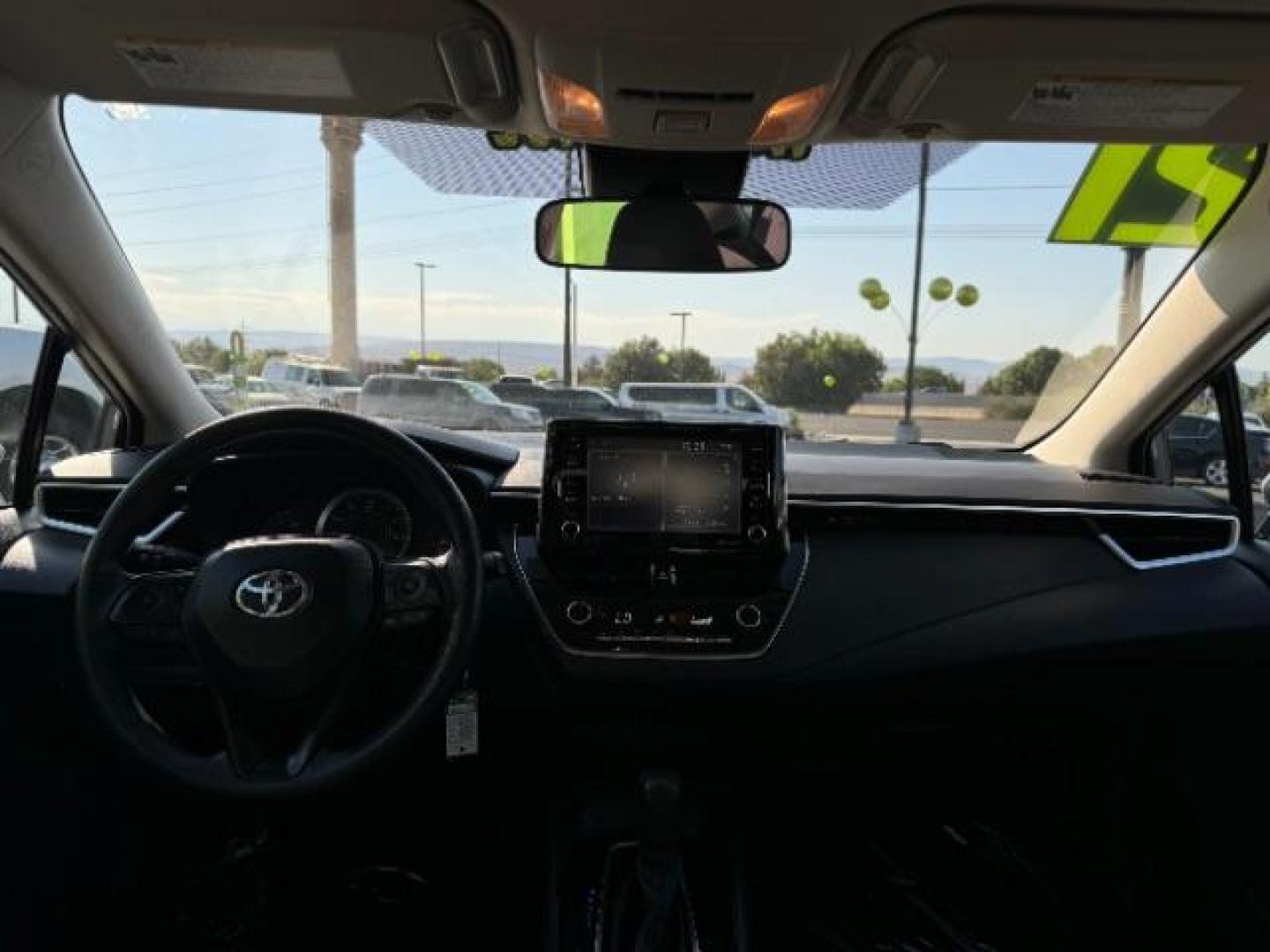 2021 Blue /Black Toyota Corolla LE (5YFEPMAEXMP) with an 1.8L L4 DOHC 16V engine, Continuously Variable Transmission transmission, located at 940 North Main Street, Cedar City, UT, 84720, (435) 628-0023, 37.692936, -113.061897 - Photo#27