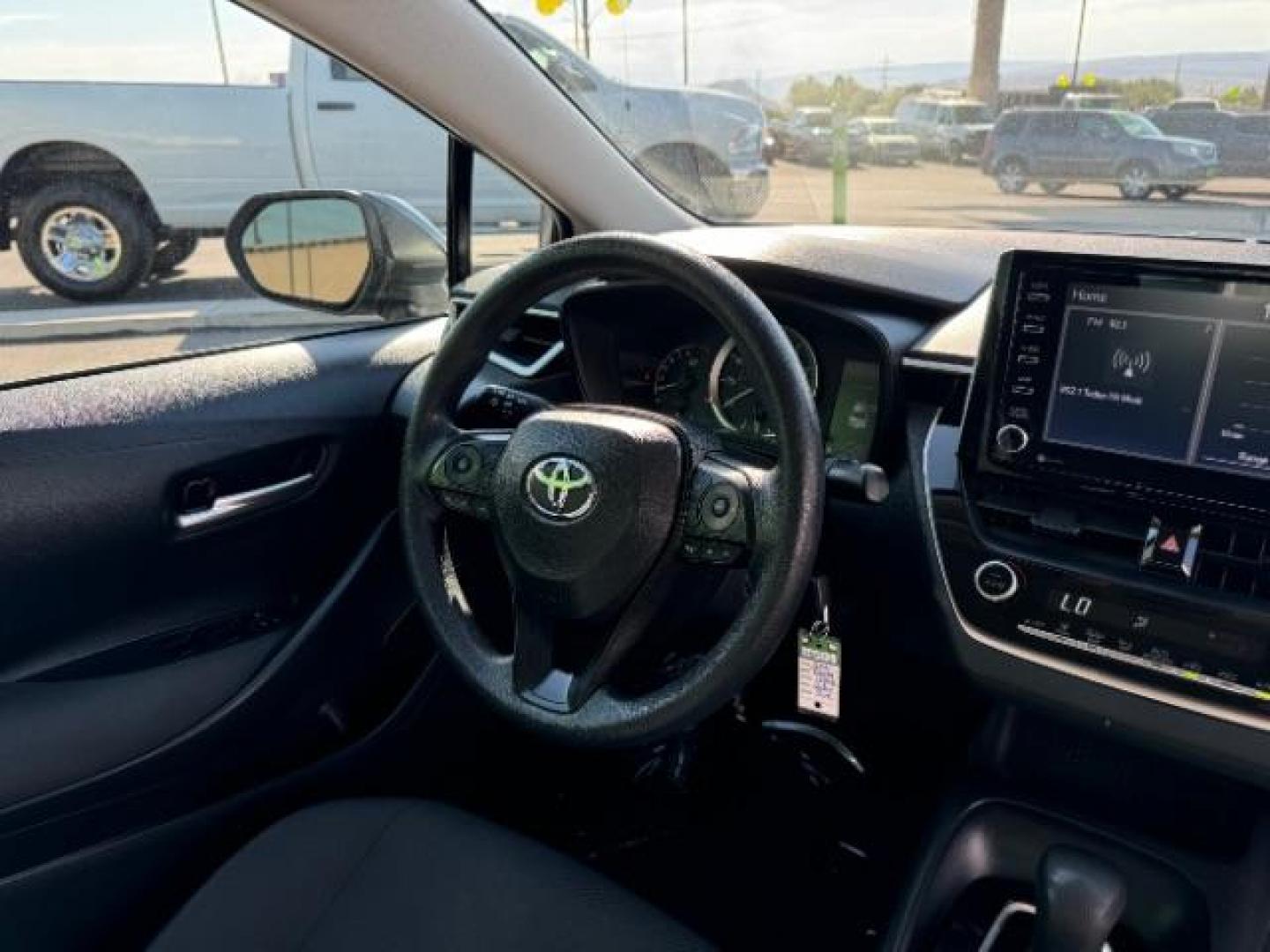 2021 Blue /Black Toyota Corolla LE (5YFEPMAEXMP) with an 1.8L L4 DOHC 16V engine, Continuously Variable Transmission transmission, located at 940 North Main Street, Cedar City, UT, 84720, (435) 628-0023, 37.692936, -113.061897 - Photo#33