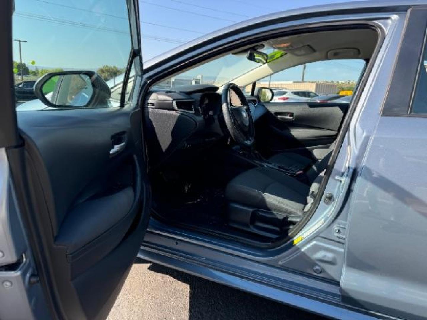 2021 Blue /Black Toyota Corolla LE (5YFEPMAEXMP) with an 1.8L L4 DOHC 16V engine, Continuously Variable Transmission transmission, located at 940 North Main Street, Cedar City, UT, 84720, (435) 628-0023, 37.692936, -113.061897 - We specialize in helping ALL people get the best financing available. No matter your credit score, good, bad or none we can get you an amazing rate. Had a bankruptcy, divorce, or repossessions? We give you the green light to get your credit back on the road. Low down and affordable payments that fit - Photo#12