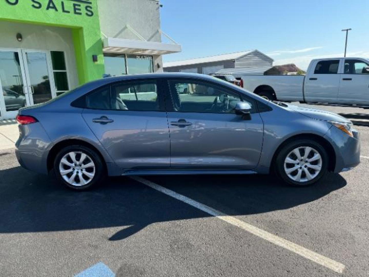 2021 Blue /Black Toyota Corolla LE (5YFEPMAEXMP) with an 1.8L L4 DOHC 16V engine, Continuously Variable Transmission transmission, located at 940 North Main Street, Cedar City, UT, 84720, (435) 628-0023, 37.692936, -113.061897 - We specialize in helping ALL people get the best financing available. No matter your credit score, good, bad or none we can get you an amazing rate. Had a bankruptcy, divorce, or repossessions? We give you the green light to get your credit back on the road. Low down and affordable payments that fit - Photo#7