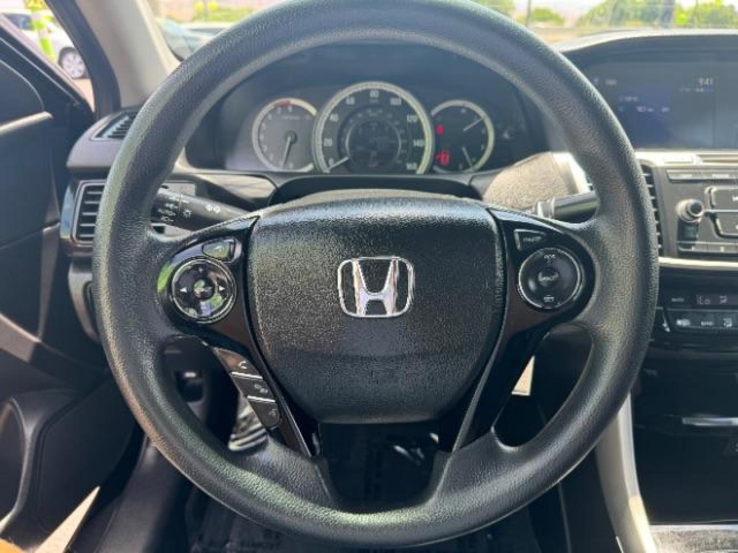 2016 Crystal Black Pearl /Black, cloth Honda Accord LX Sedan CVT (1HGCR2F38GA) with an 2.4L L4 DOHC 16V engine, Continuously Variable Transmission transmission, located at 1865 East Red Hills Pkwy, St. George, 84770, (435) 628-0023, 37.120850, -113.543640 - Photo#15