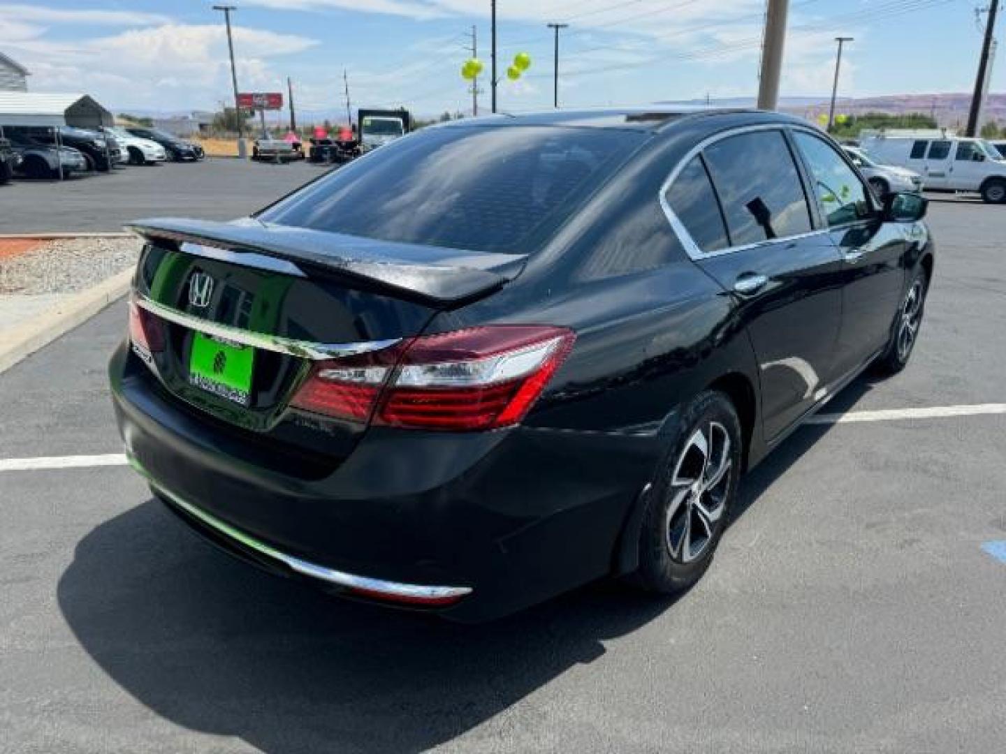 2016 Crystal Black Pearl /Black, cloth Honda Accord LX Sedan CVT (1HGCR2F38GA) with an 2.4L L4 DOHC 16V engine, Continuously Variable Transmission transmission, located at 1865 East Red Hills Pkwy, St. George, 84770, (435) 628-0023, 37.120850, -113.543640 - Photo#6