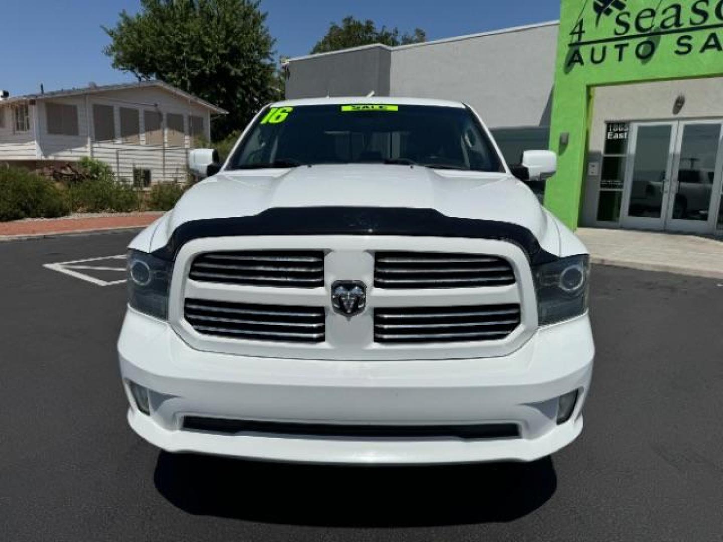 2016 Bright White Clear Coat /Black, leather RAM 1500 Sport Quad Cab 4WD (1C6RR7HT2GS) with an 5.7L V8 OHV 16V engine, 8-Speed Automatic transmission, located at 1865 East Red Hills Pkwy, St. George, 84770, (435) 628-0023, 37.120850, -113.543640 - We specialize in helping ALL people get the best financing available. No matter your credit score, good, bad or none we can get you an amazing rate. Had a bankruptcy, divorce, or repossessions? We give you the green light to get your credit back on the road. Low down and affordable payments that fit - Photo#1