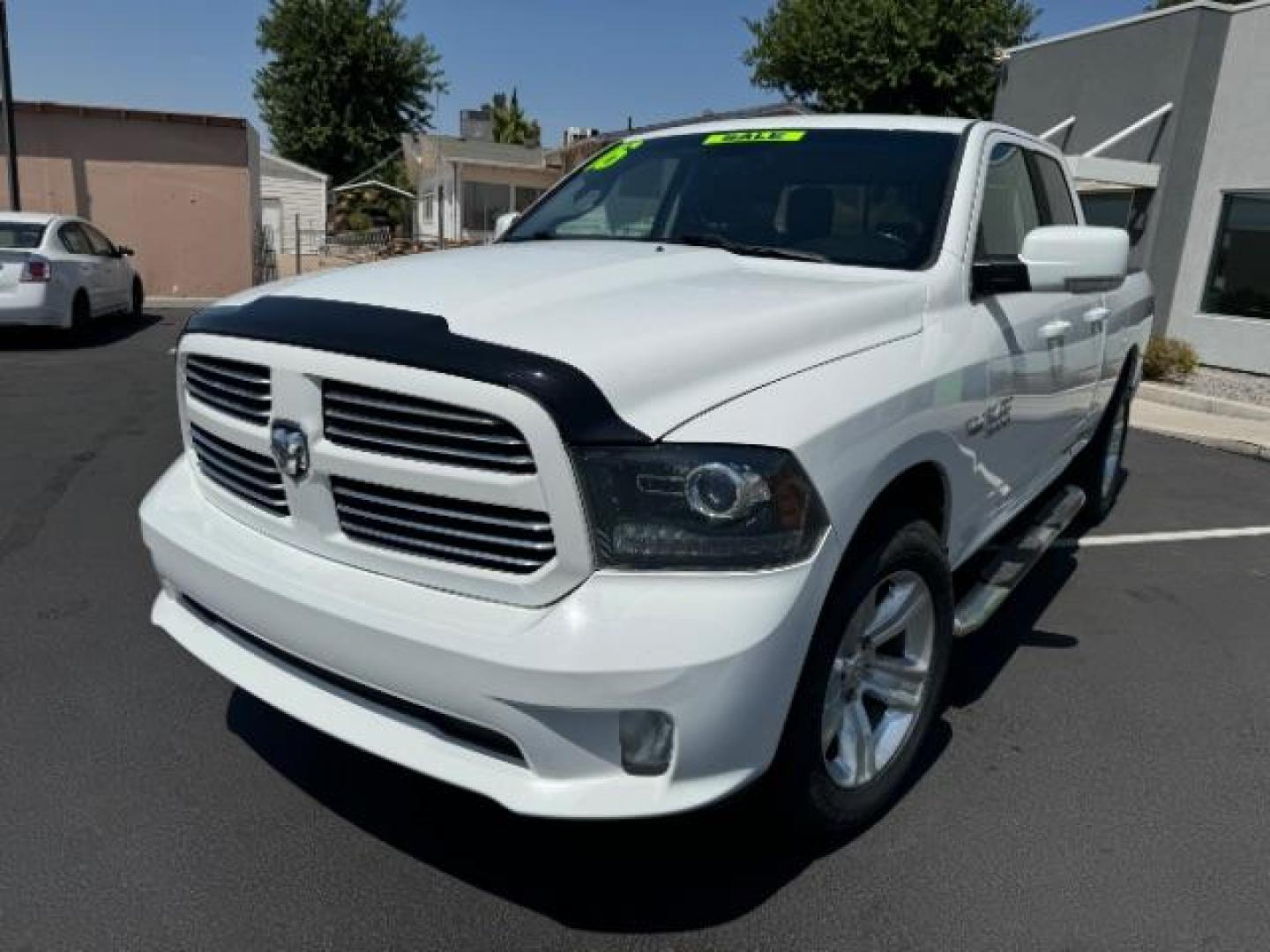 2016 Bright White Clear Coat /Black, leather RAM 1500 Sport Quad Cab 4WD (1C6RR7HT2GS) with an 5.7L V8 OHV 16V engine, 8-Speed Automatic transmission, located at 1865 East Red Hills Pkwy, St. George, 84770, (435) 628-0023, 37.120850, -113.543640 - We specialize in helping ALL people get the best financing available. No matter your credit score, good, bad or none we can get you an amazing rate. Had a bankruptcy, divorce, or repossessions? We give you the green light to get your credit back on the road. Low down and affordable payments that fit - Photo#2