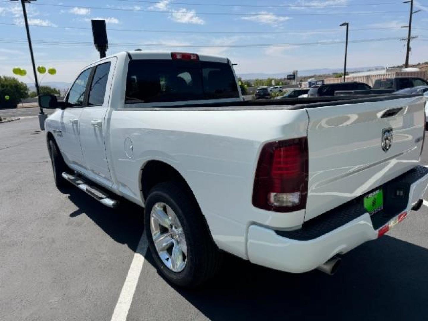 2016 Bright White Clear Coat /Black, leather RAM 1500 Sport Quad Cab 4WD (1C6RR7HT2GS) with an 5.7L V8 OHV 16V engine, 8-Speed Automatic transmission, located at 1865 East Red Hills Pkwy, St. George, 84770, (435) 628-0023, 37.120850, -113.543640 - We specialize in helping ALL people get the best financing available. No matter your credit score, good, bad or none we can get you an amazing rate. Had a bankruptcy, divorce, or repossessions? We give you the green light to get your credit back on the road. Low down and affordable payments that fit - Photo#4