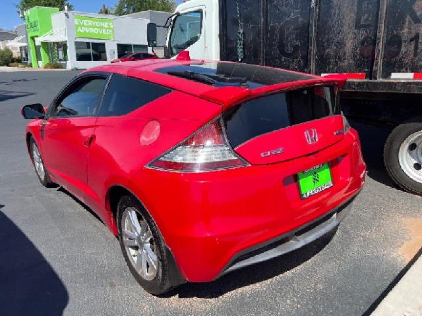 2011 Milano Red /Gray Cloth Interior Honda CR-Z Base CVT (JHMZF1D46BS) with an 1.5L L4 SOHC 16V HYBRID engine, Continuously Variable Transmission transmission, located at 1865 East Red Hills Pkwy, St. George, 84770, (435) 628-0023, 37.120850, -113.543640 - Photo#3