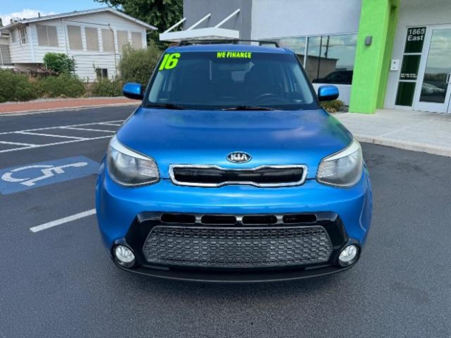 2016 Fathom Blue /Black, cloth Kia Soul + (KNDJP3A51G7) with an 2.0L L4 DOHC 16V engine, 6-Speed Automatic transmission, located at 940 North Main Street, Cedar City, UT, 84720, (435) 628-0023, 37.692936, -113.061897 - We specialize in helping ALL people get the best financing available. No matter your credit score, good, bad or none we can get you an amazing rate. Had a bankruptcy, divorce, or repossessions? We give you the green light to get your credit back on the road. Low down and affordable payments that fit - Photo#1