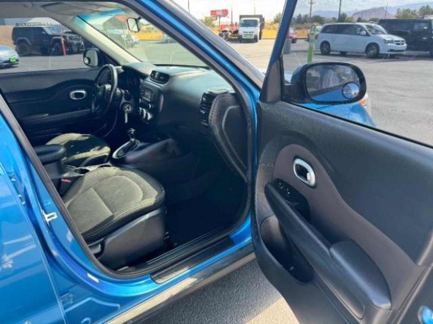 2016 Fathom Blue /Black, cloth Kia Soul + (KNDJP3A51G7) with an 2.0L L4 DOHC 16V engine, 6-Speed Automatic transmission, located at 940 North Main Street, Cedar City, UT, 84720, (435) 628-0023, 37.692936, -113.061897 - We specialize in helping ALL people get the best financing available. No matter your credit score, good, bad or none we can get you an amazing rate. Had a bankruptcy, divorce, or repossessions? We give you the green light to get your credit back on the road. Low down and affordable payments that fit - Photo#32