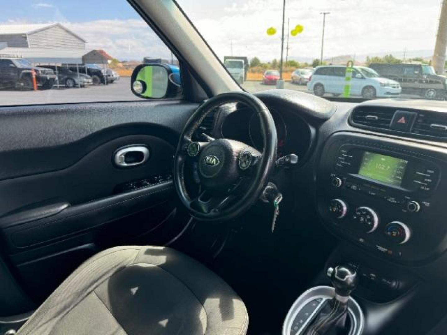 2016 Fathom Blue /Black, cloth Kia Soul + (KNDJP3A51G7) with an 2.0L L4 DOHC 16V engine, 6-Speed Automatic transmission, located at 940 North Main Street, Cedar City, UT, 84720, (435) 628-0023, 37.692936, -113.061897 - We specialize in helping ALL people get the best financing available. No matter your credit score, good, bad or none we can get you an amazing rate. Had a bankruptcy, divorce, or repossessions? We give you the green light to get your credit back on the road. Low down and affordable payments that fit - Photo#35