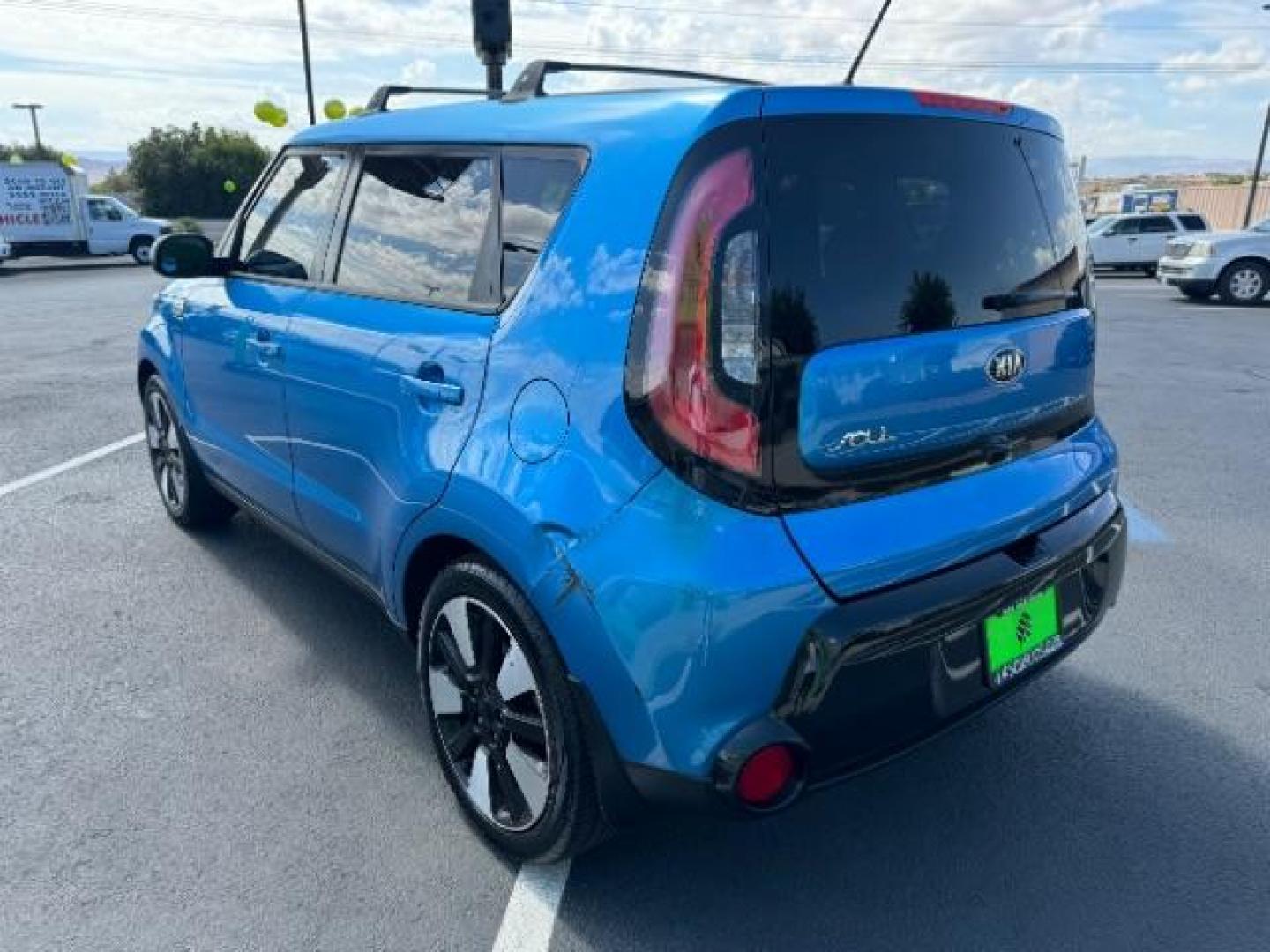 2016 Fathom Blue /Black, cloth Kia Soul + (KNDJP3A51G7) with an 2.0L L4 DOHC 16V engine, 6-Speed Automatic transmission, located at 940 North Main Street, Cedar City, UT, 84720, (435) 628-0023, 37.692936, -113.061897 - We specialize in helping ALL people get the best financing available. No matter your credit score, good, bad or none we can get you an amazing rate. Had a bankruptcy, divorce, or repossessions? We give you the green light to get your credit back on the road. Low down and affordable payments that fit - Photo#4