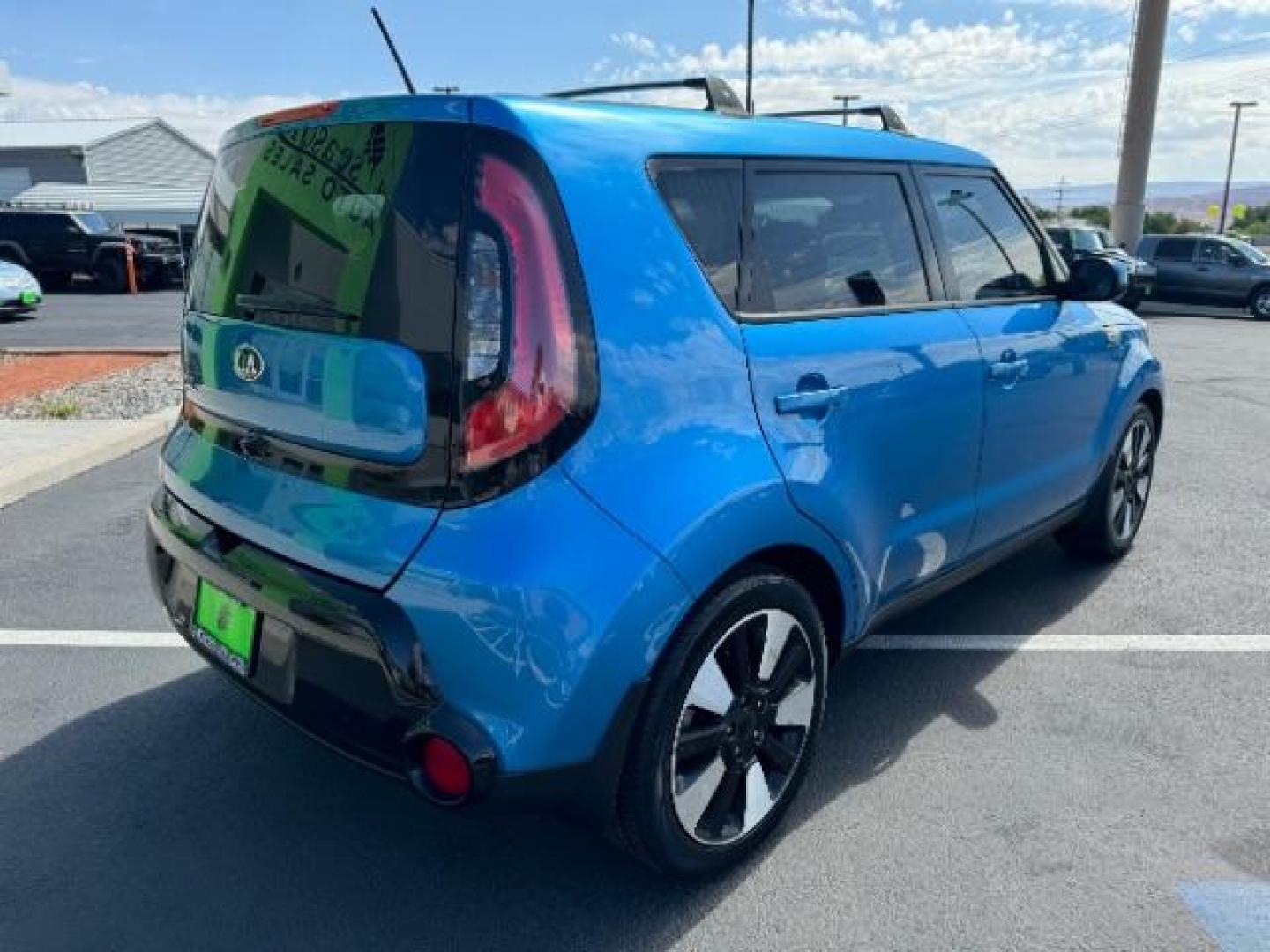 2016 Fathom Blue /Black, cloth Kia Soul + (KNDJP3A51G7) with an 2.0L L4 DOHC 16V engine, 6-Speed Automatic transmission, located at 940 North Main Street, Cedar City, UT, 84720, (435) 628-0023, 37.692936, -113.061897 - We specialize in helping ALL people get the best financing available. No matter your credit score, good, bad or none we can get you an amazing rate. Had a bankruptcy, divorce, or repossessions? We give you the green light to get your credit back on the road. Low down and affordable payments that fit - Photo#6