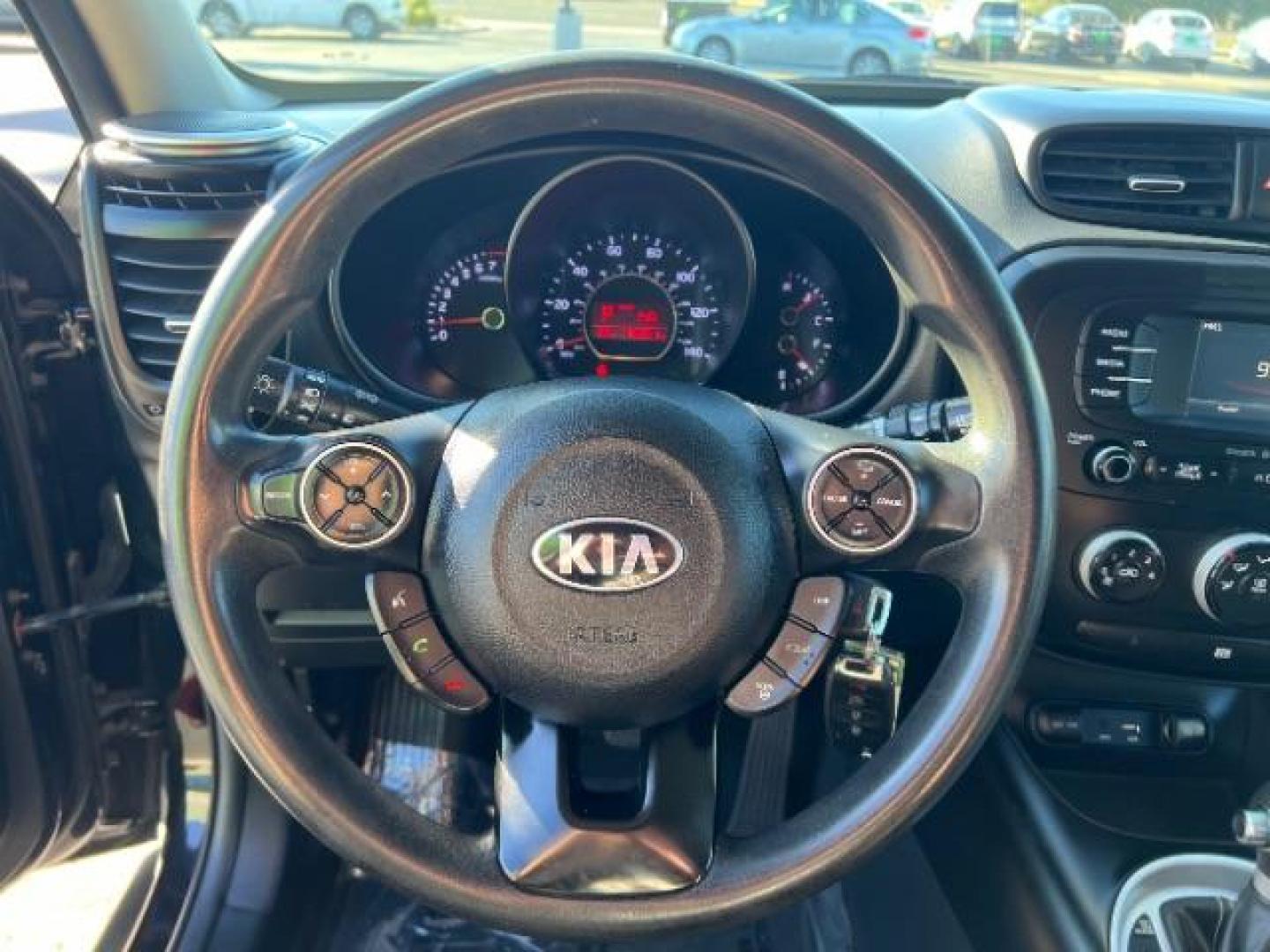 2016 Shadow Black /Black, cloth Kia Soul + (KNDJP3A5XG7) with an 2.0L L4 DOHC 16V engine, 6-Speed Automatic transmission, located at 1865 East Red Hills Pkwy, St. George, 84770, (435) 628-0023, 37.120850, -113.543640 - Photo#15