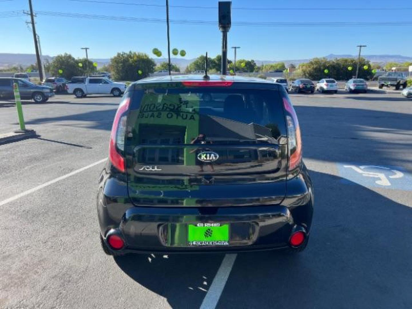 2016 Shadow Black /Black, cloth Kia Soul + (KNDJP3A5XG7) with an 2.0L L4 DOHC 16V engine, 6-Speed Automatic transmission, located at 1865 East Red Hills Pkwy, St. George, 84770, (435) 628-0023, 37.120850, -113.543640 - Photo#5