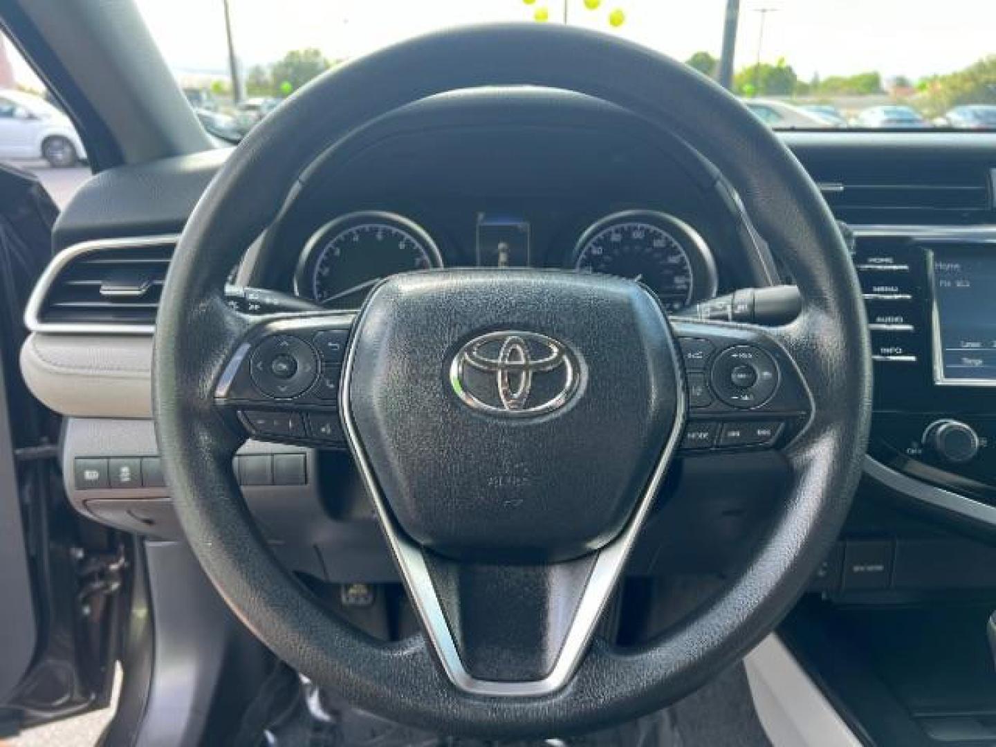 2018 Predawn Gray Mica /Ash, cloth Toyota Camry LE (JTNB11HK6J3) with an 2.5L L4 DOHC 16V engine, 8-Speed Automatic transmission, located at 1865 East Red Hills Pkwy, St. George, 84770, (435) 628-0023, 37.120850, -113.543640 - Photo#28