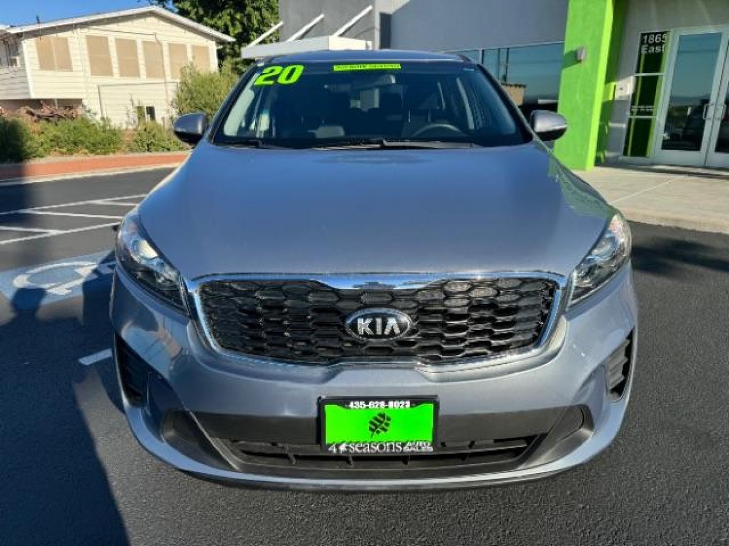 2020 Imperial Blue /Satin Black, cloth Kia Sorento LX 2WD (5XYPG4A38LG) with an 2.4L L4 DOHC 16V engine, 6-Speed Automatic transmission, located at 1865 East Red Hills Pkwy, St. George, 84770, (435) 628-0023, 37.120850, -113.543640 - Photo#1