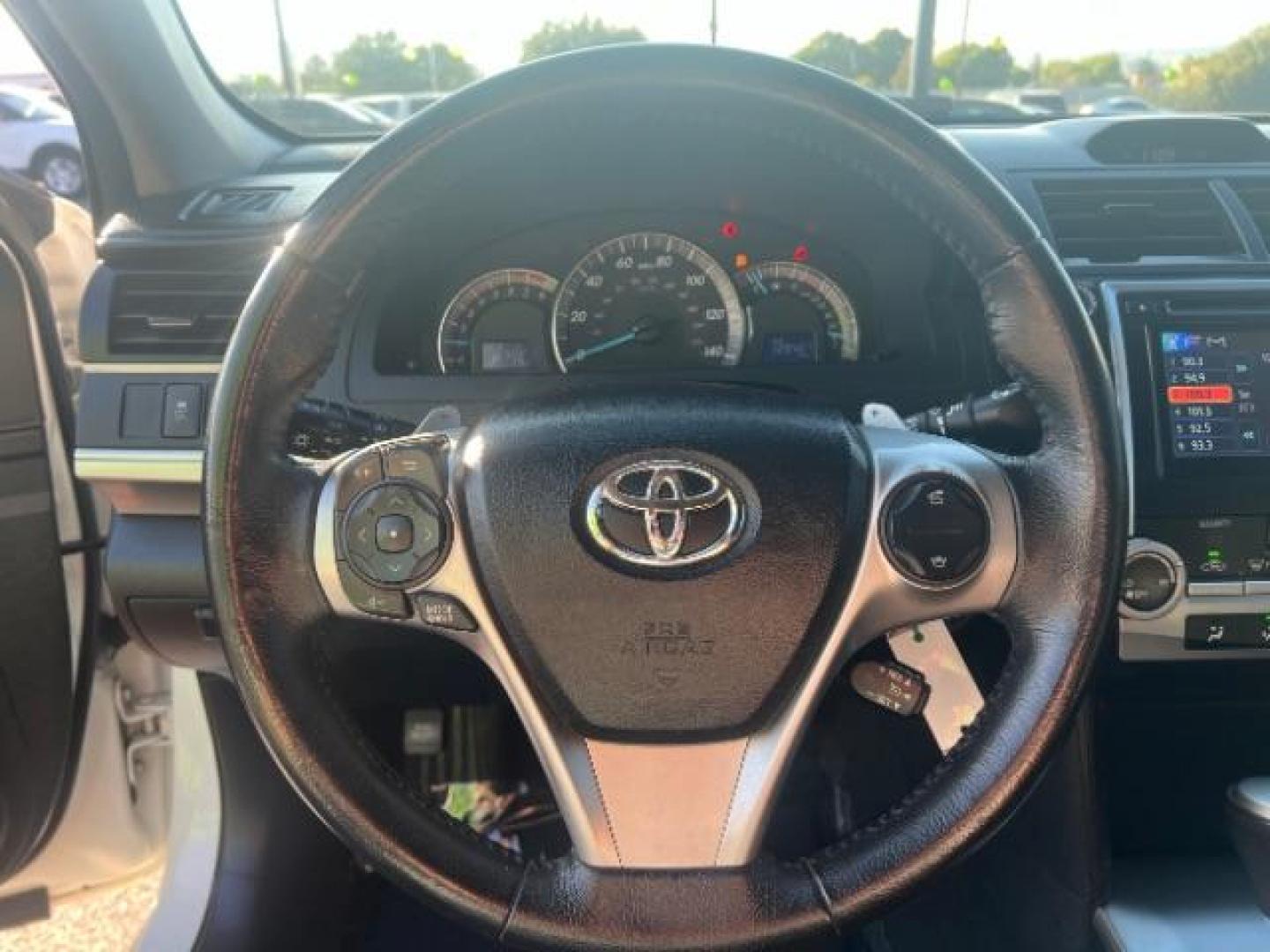 2013 Super White /Black/Ash 2-Tone Toyota Camry SE (4T1BF1FK9DU) with an 2.5L L4 DOHC 16V engine, 6-Speed Automatic transmission, located at 940 North Main Street, Cedar City, UT, 84720, (435) 628-0023, 37.692936, -113.061897 - We specialize in helping ALL people get the best financing available. No matter your credit score, good, bad or none we can get you an amazing rate. Had a bankruptcy, divorce, or repossessions? We give you the green light to get your credit back on the road. Low down and affordable payments that fit - Photo#15