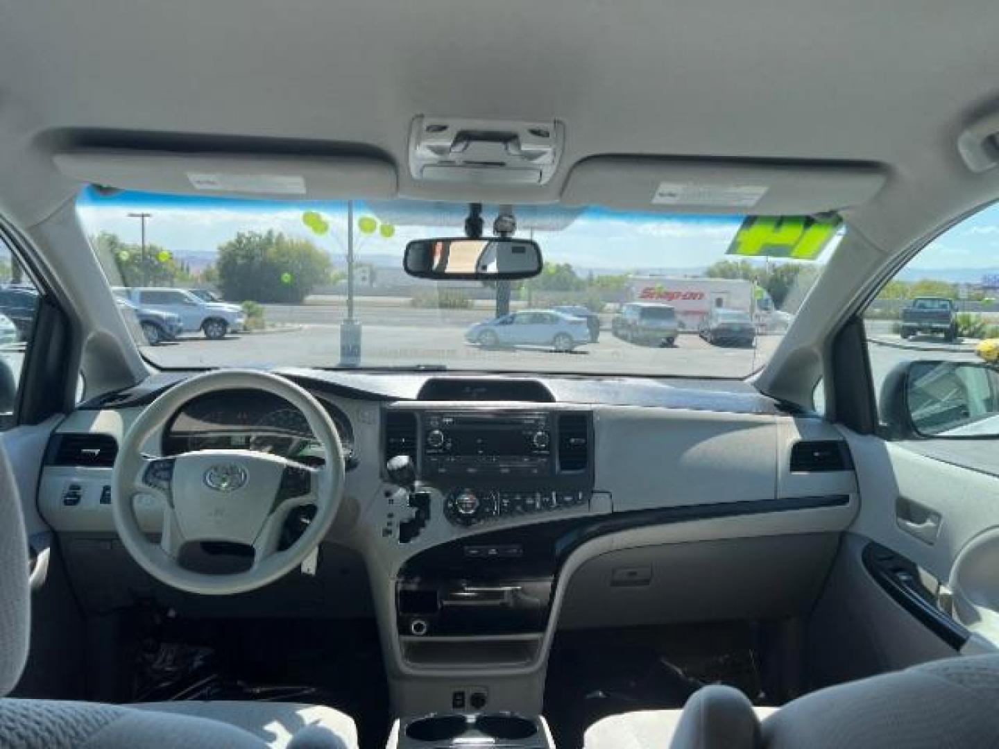 2014 Super White /Light Gray Toyota Sienna LE FWD 8-Passenger V6 (5TDKK3DC1ES) with an 3.5L V6 EFI DOHC 24V engine, 5-Speed Automatic transmission, located at 1865 East Red Hills Pkwy, St. George, 84770, (435) 628-0023, 37.120850, -113.543640 - Photo#26