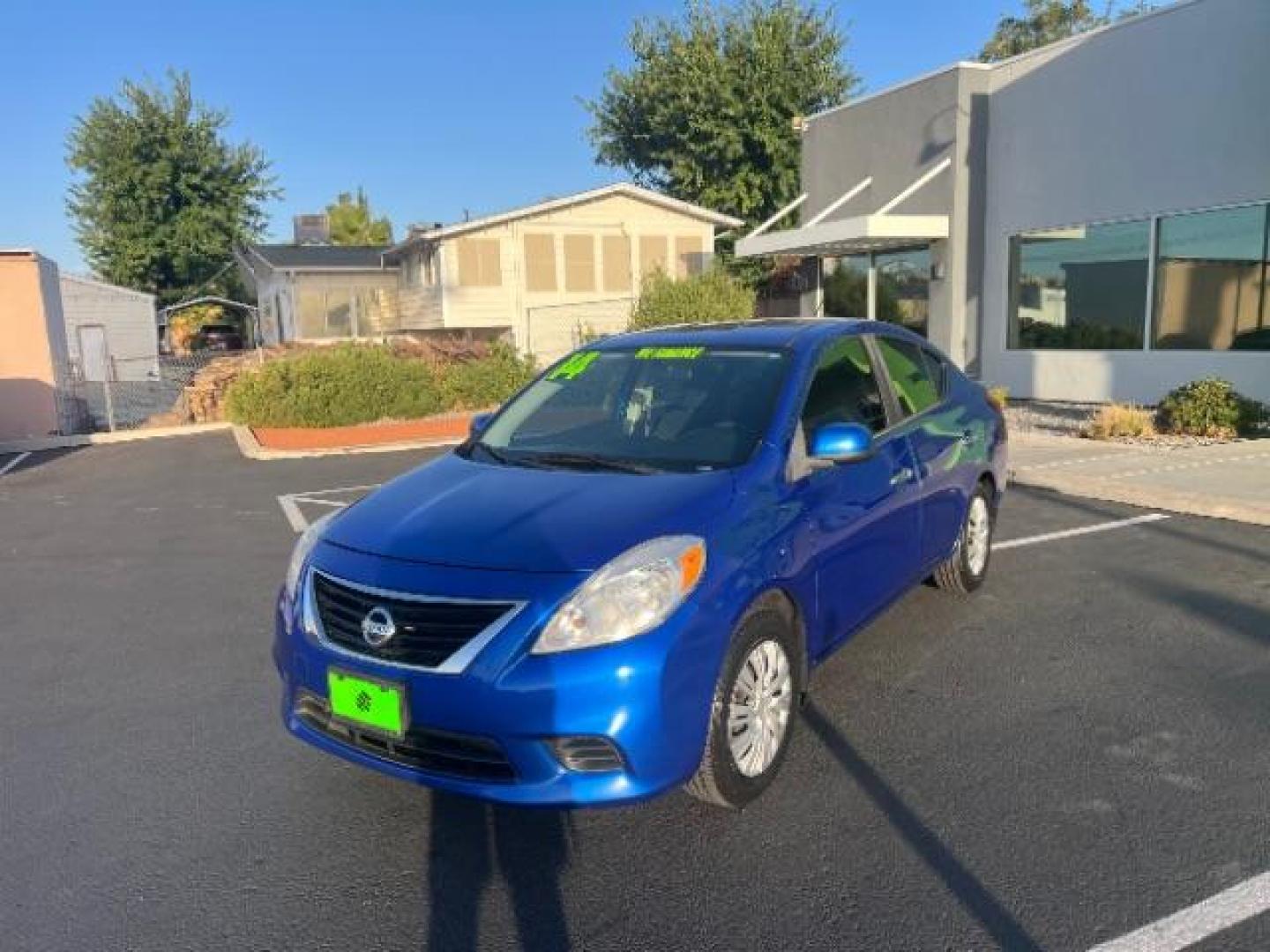 2014 Blue Onyx /Charcoal Nissan Versa 1.6 SV Sedan (3N1CN7AP9EL) with an 1.6L L4 DOHC 16V engine, automatic transmission, located at 1865 East Red Hills Pkwy, St. George, 84770, (435) 628-0023, 37.120850, -113.543640 - Photo#2