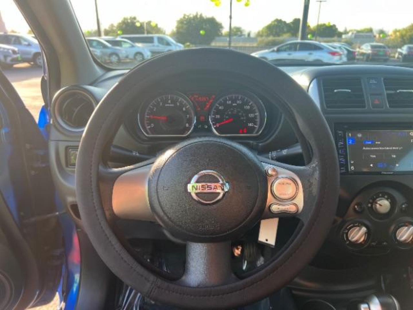 2014 Blue Onyx /Charcoal Nissan Versa 1.6 SV Sedan (3N1CN7AP9EL) with an 1.6L L4 DOHC 16V engine, automatic transmission, located at 1865 East Red Hills Pkwy, St. George, 84770, (435) 628-0023, 37.120850, -113.543640 - Photo#16