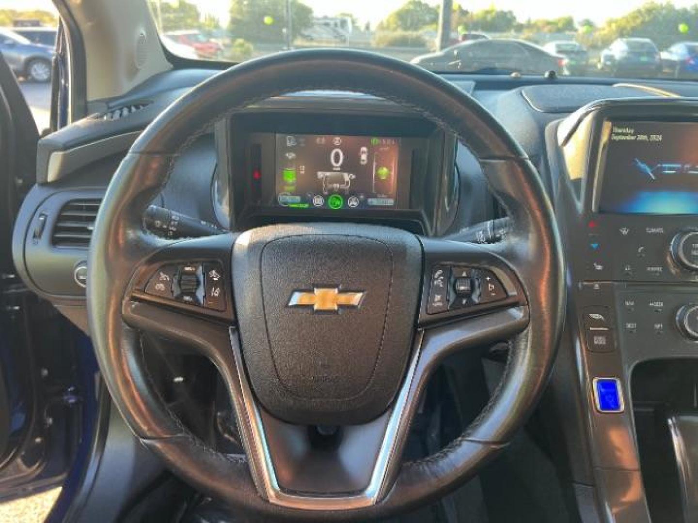 2013 Blue /Black Interior Chevrolet Volt Premium w/ Navigation and LEP (1G1RH6E4XDU) with an 1.4L L4 DOHC 16V PLUG-IN HYBRID engine, Continuously Variable Transmission transmission, located at 1865 East Red Hills Pkwy, St. George, 84770, (435) 628-0023, 37.120850, -113.543640 - Photo#16