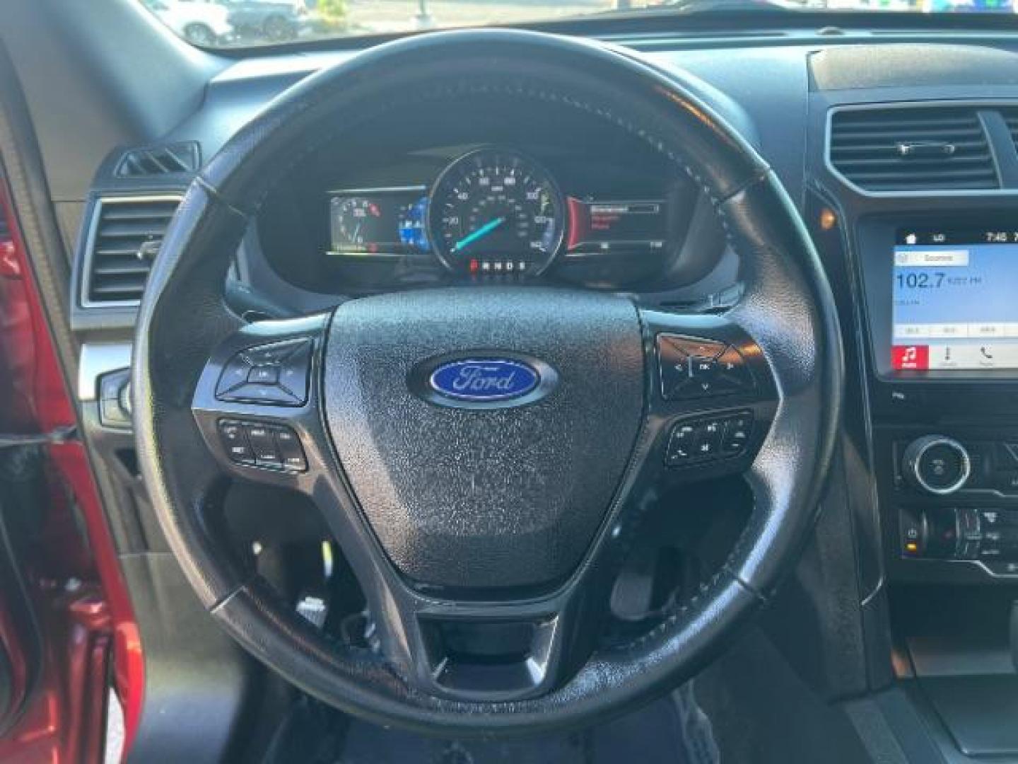 2017 Ruby Red Metallic Tinted Clearcoat /Dark Earth w/Ebony Black, leather/sueded microfibe Ford Explorer XLT FWD (1FM5K7D89HG) with an 3.5L V6 DOHC 24V engine, 6-Speed Automatic transmission, located at 940 North Main Street, Cedar City, UT, 84720, (435) 628-0023, 37.692936, -113.061897 - We specialize in helping ALL people get the best financing available. No matter your credit score, good, bad or none we can get you an amazing rate. Had a bankruptcy, divorce, or repossessions? We give you the green light to get your credit back on the road. Low down and affordable payments that fit - Photo#14