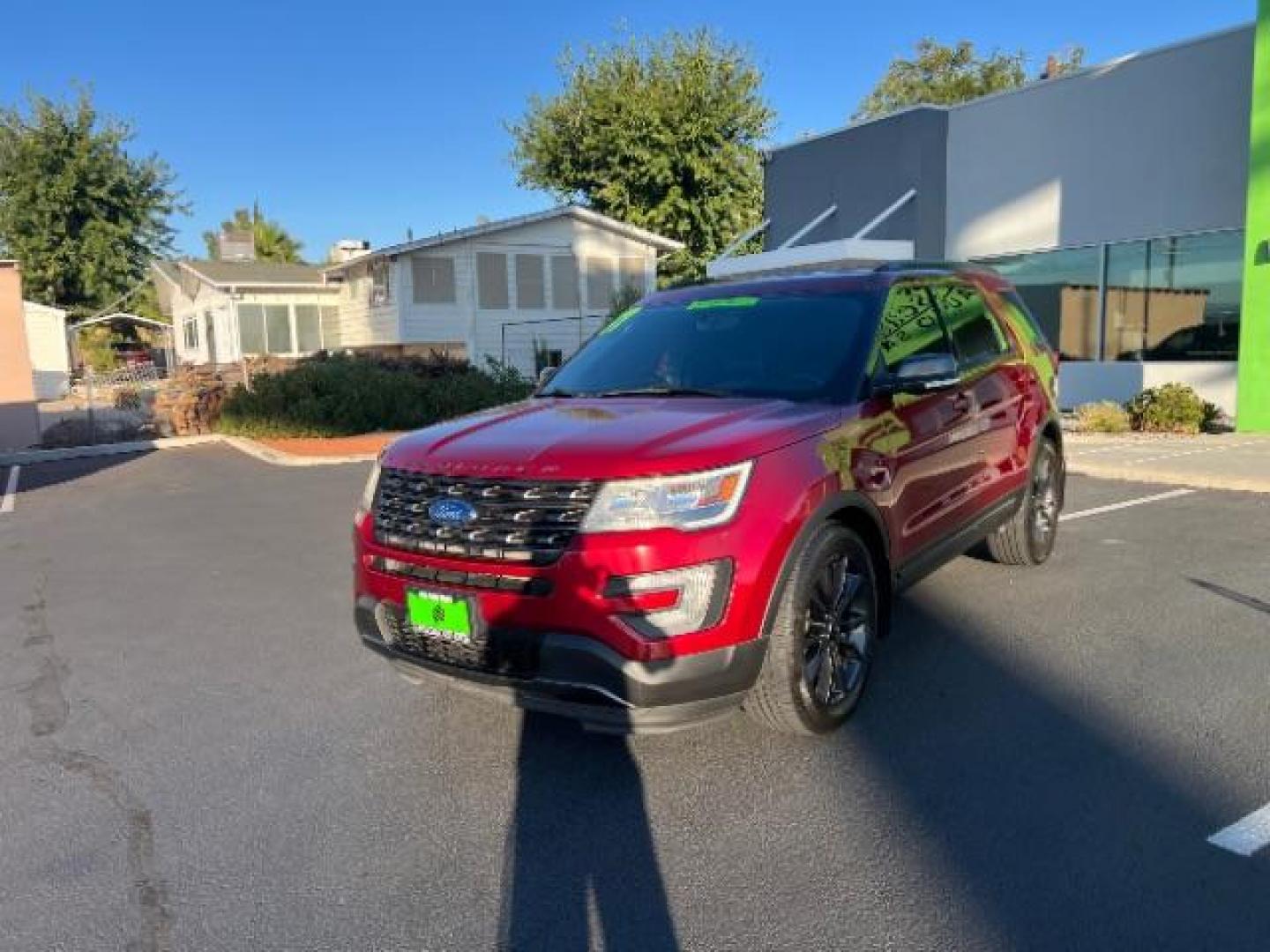 2017 Ruby Red Metallic Tinted Clearcoat /Dark Earth w/Ebony Black, leather/sueded microfibe Ford Explorer XLT FWD (1FM5K7D89HG) with an 3.5L V6 DOHC 24V engine, 6-Speed Automatic transmission, located at 940 North Main Street, Cedar City, UT, 84720, (435) 628-0023, 37.692936, -113.061897 - We specialize in helping ALL people get the best financing available. No matter your credit score, good, bad or none we can get you an amazing rate. Had a bankruptcy, divorce, or repossessions? We give you the green light to get your credit back on the road. Low down and affordable payments that fit - Photo#2