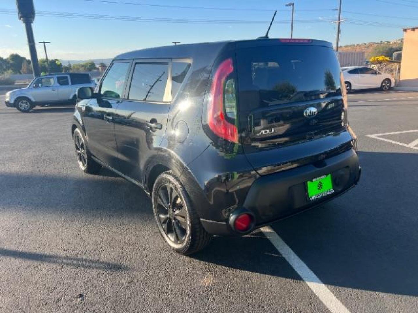 2014 Black /Umber Black Kia Soul + (KNDJP3A52E7) with an 2.0L L4 DOHC 16V engine, 6-Speed Automatic transmission, located at 1865 East Red Hills Pkwy, St. George, 84770, (435) 628-0023, 37.120850, -113.543640 - We specialize in helping ALL people get the best financing available. No matter your credit score, good, bad or none we can get you an amazing rate. Had a bankruptcy, divorce, or repossessions? We give you the green light to get your credit back on the road. Low down and affordable payments that fit - Photo#4