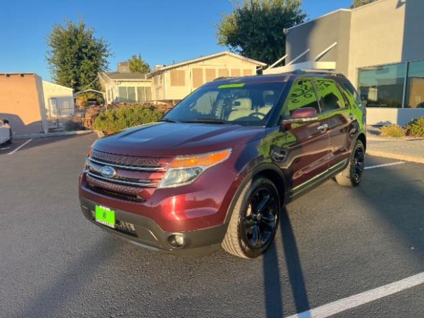 2011 Bordeaux Reserve Red Metallic /Charcoal Black Leather Interior Ford Explorer Limited FWD (1FMHK7F80BG) with an 3.5L V6 DOHC 24V engine, 6-Speed Automatic transmission, located at 1865 East Red Hills Pkwy, St. George, 84770, (435) 628-0023, 37.120850, -113.543640 - Photo#2