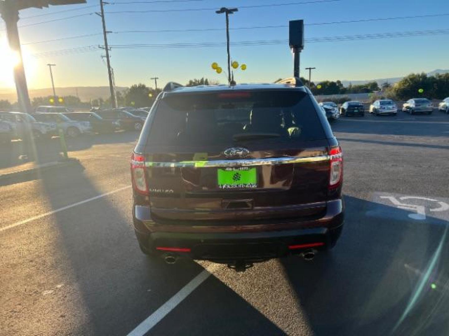 2011 Bordeaux Reserve Red Metallic /Charcoal Black Leather Interior Ford Explorer Limited FWD (1FMHK7F80BG) with an 3.5L V6 DOHC 24V engine, 6-Speed Automatic transmission, located at 1865 East Red Hills Pkwy, St. George, 84770, (435) 628-0023, 37.120850, -113.543640 - Photo#5