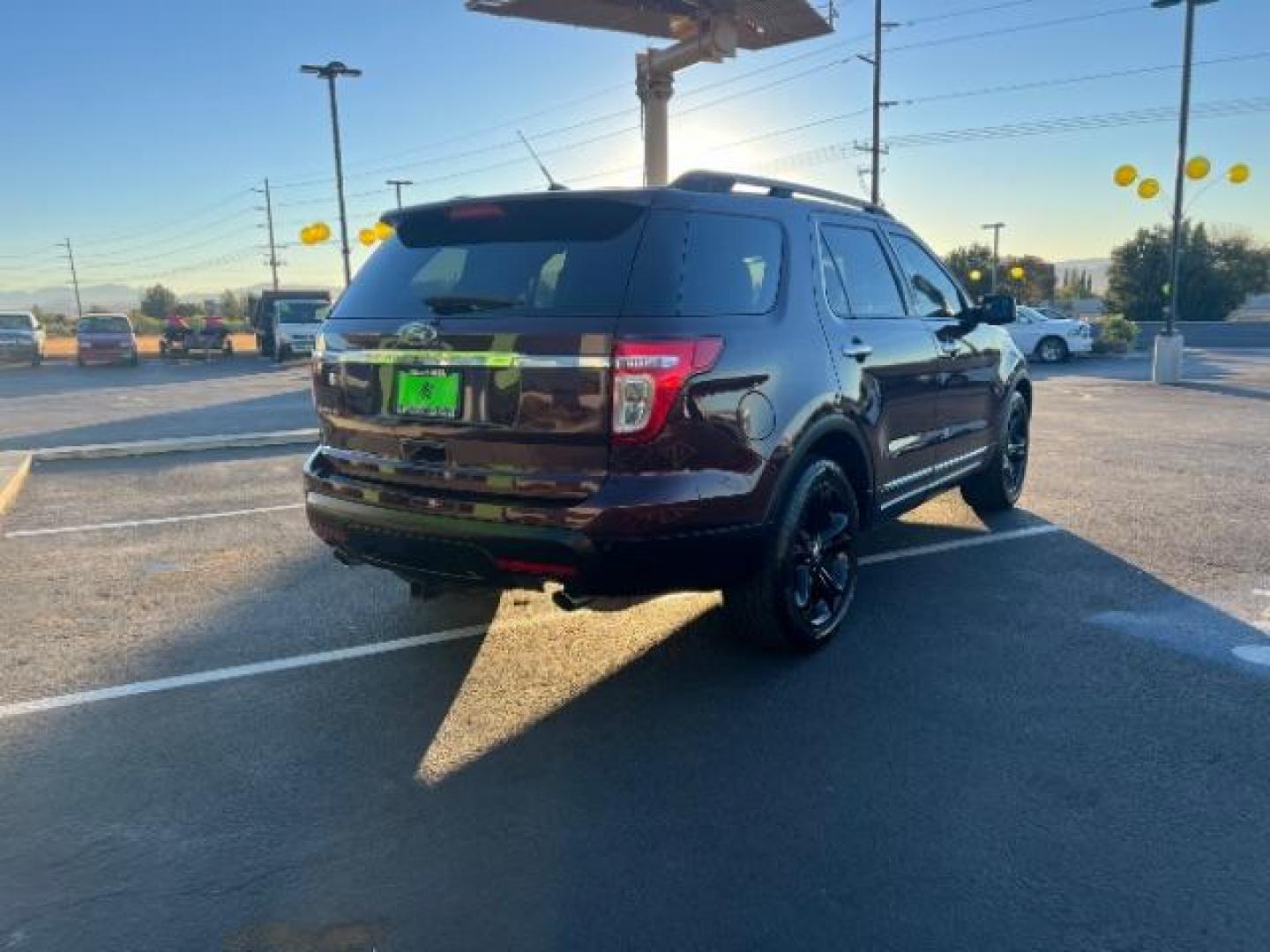 2011 Bordeaux Reserve Red Metallic /Charcoal Black Leather Interior Ford Explorer Limited FWD (1FMHK7F80BG) with an 3.5L V6 DOHC 24V engine, 6-Speed Automatic transmission, located at 1865 East Red Hills Pkwy, St. George, 84770, (435) 628-0023, 37.120850, -113.543640 - Photo#6