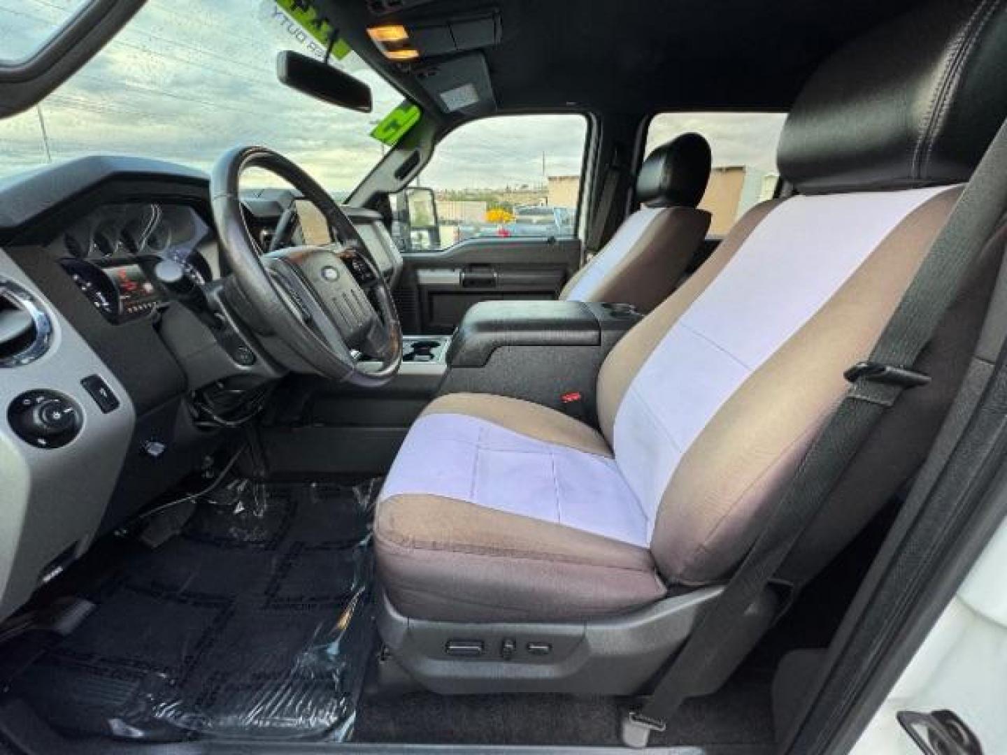 2015 White Platinum Met TC /Black Ford F-250 SD King Ranch Crew Cab 4WD (1FT7W2BT6FE) with an 6.7L V8 OHV 16V DIESEL engine, 6-Speed Automatic transmission, located at 1865 East Red Hills Pkwy, St. George, 84770, (435) 628-0023, 37.120850, -113.543640 - Photo#18