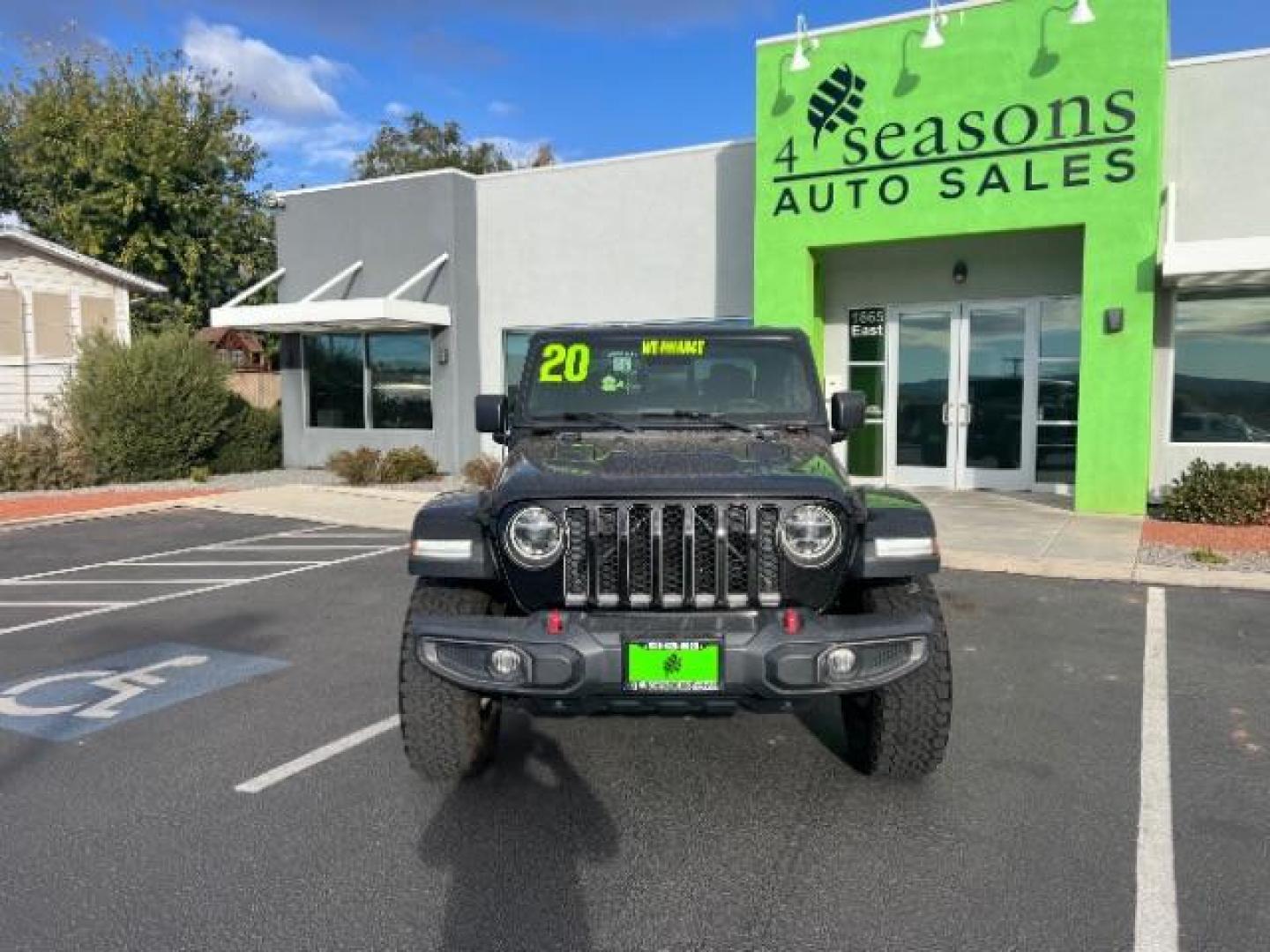 2020 Black /Black Jeep Gladiator Rubicon (1C6JJTBG9LL) with an 3.6L V6 DOHC 24V engine, 6-Speed Manual transmission, located at 1865 East Red Hills Pkwy, St. George, 84770, (435) 628-0023, 37.120850, -113.543640 - We specialize in helping ALL people get the best financing available. No matter your credit score, good, bad or none we can get you an amazing rate. Had a bankruptcy, divorce, or repossessions? We give you the green light to get your credit back on the road. Low down and affordable payments that fit - Photo#1