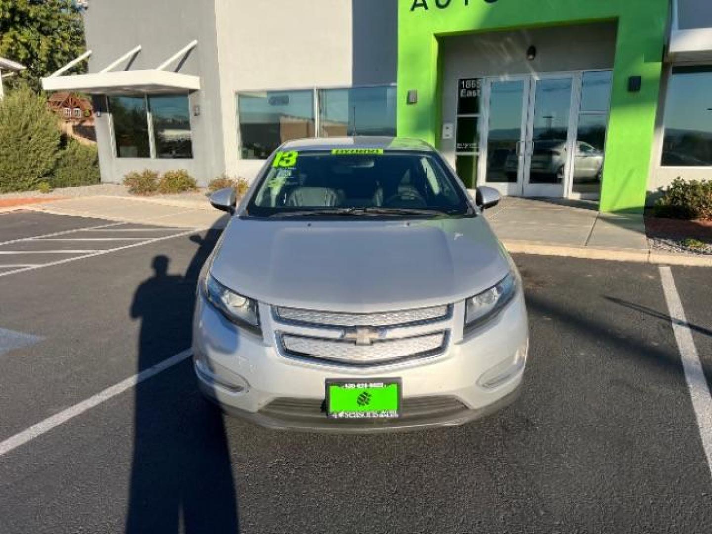 2013 Silver /Black Leather Interior Chevrolet Volt Premium w/ LEP (1G1RF6E44DU) with an 1.4L L4 DOHC 16V PLUG-IN HYBRID engine, Continuously Variable Transmission transmission, located at 1865 East Red Hills Pkwy, St. George, 84770, (435) 628-0023, 37.120850, -113.543640 - Photo#1