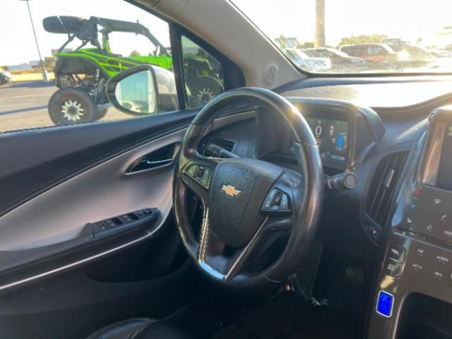 2013 Silver /Black Leather Interior Chevrolet Volt Premium w/ LEP (1G1RF6E44DU) with an 1.4L L4 DOHC 16V PLUG-IN HYBRID engine, Continuously Variable Transmission transmission, located at 1865 East Red Hills Pkwy, St. George, 84770, (435) 628-0023, 37.120850, -113.543640 - Photo#33