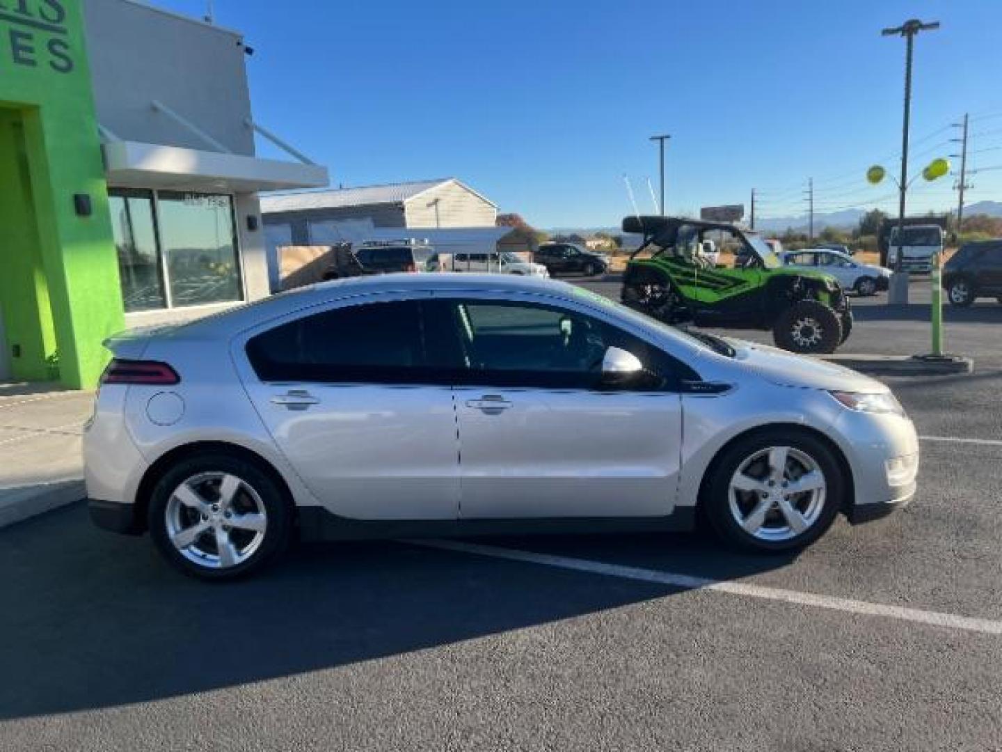 2013 Silver /Black Leather Interior Chevrolet Volt Premium w/ LEP (1G1RF6E44DU) with an 1.4L L4 DOHC 16V PLUG-IN HYBRID engine, Continuously Variable Transmission transmission, located at 1865 East Red Hills Pkwy, St. George, 84770, (435) 628-0023, 37.120850, -113.543640 - Photo#7