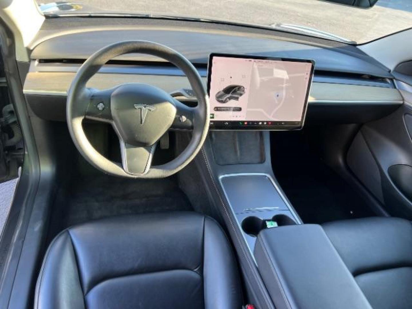 2022 Midnight Silver Metallic /All Black Tesla Model 3 Standard Range Plus (5YJ3E1EA9NF) with an ELECTRIC engine, 1-Speed Automatic transmission, located at 1865 East Red Hills Pkwy, St. George, 84770, (435) 628-0023, 37.120850, -113.543640 - Get additional $4k off the list price. *****QUALIFIES FOR EV TAX REBATE******** We are setup with IRS to file your tax rebate and get you a refund with in 72 hours. Take as cash or use as down payment. Check out the IRS website to be sure you qualify. Great condition, This has the LFP (iron) batte - Photo#17