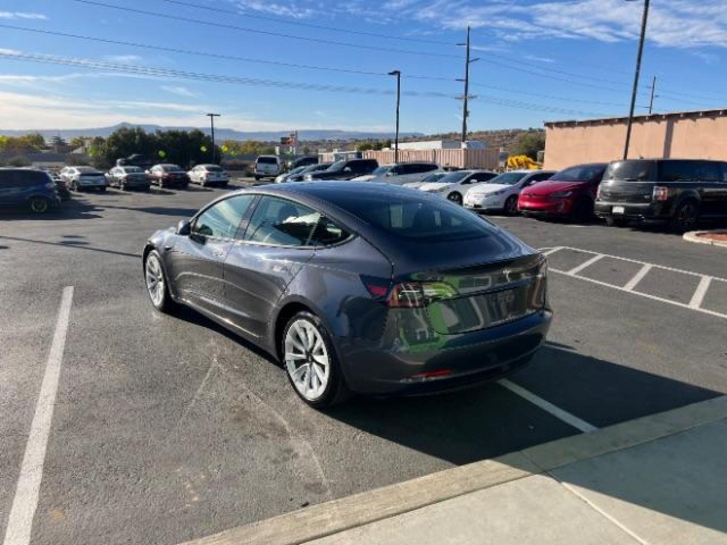 2022 Solid Black /All Black Tesla Model 3 Long Range (5YJ3E1EB1NF) with an ELECTRIC engine, 1-Speed Automatic transmission, located at 1865 East Red Hills Pkwy, St. George, 84770, (435) 628-0023, 37.120850, -113.543640 - AWD long range. Full motor and battery warranty up to 120k miles ***This vehicle qualifies for the EV/Hybrid tax rebate of up to $4,000*** We are setup with the IRS to recieve direct payments within 72 hours. We file the rebate online with IRS and can credit it to your down payment, reduce the sal - Photo#6